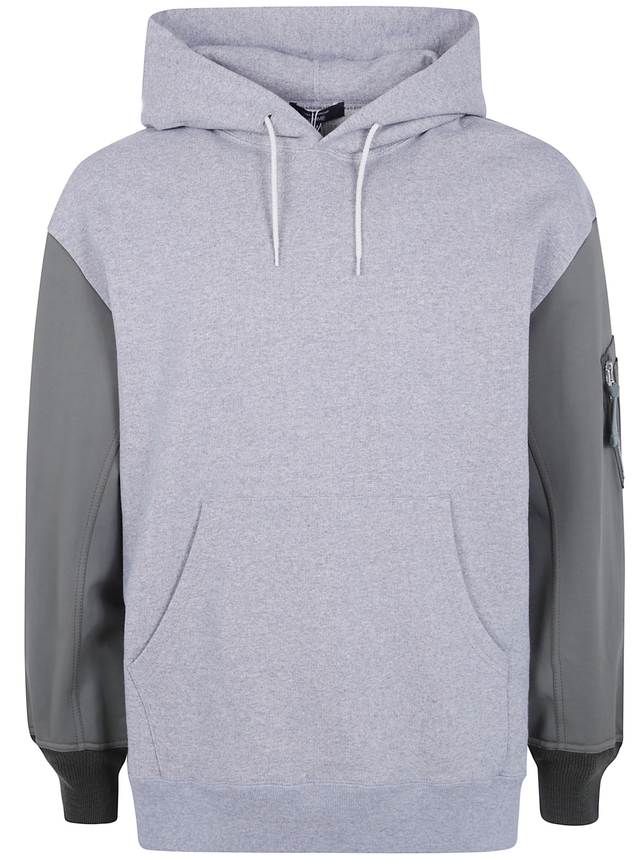 Comme Des Garcons Homme Sweatshirt Double Fabric Sleeves