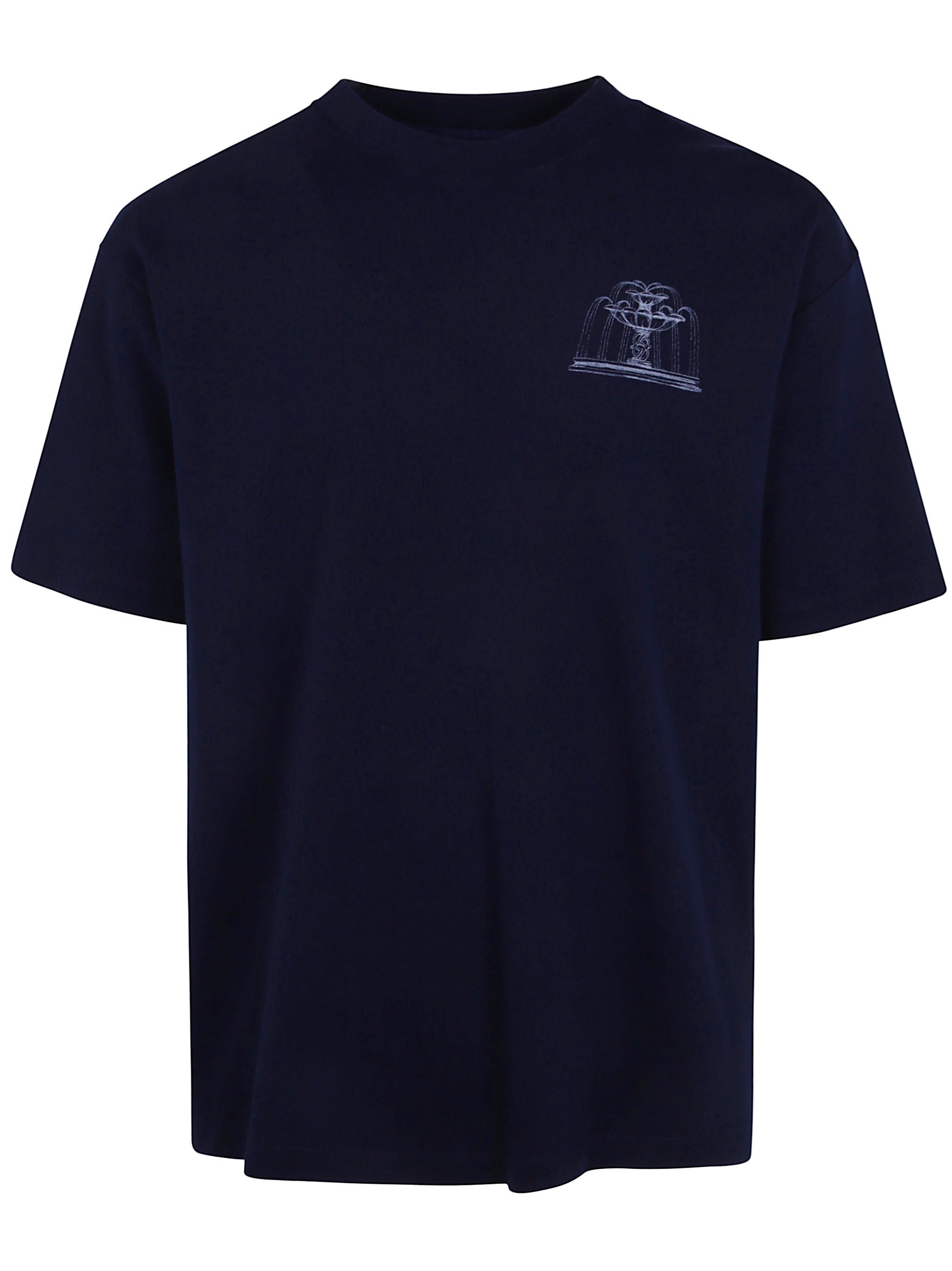 "Fountain" Print T-Shirt