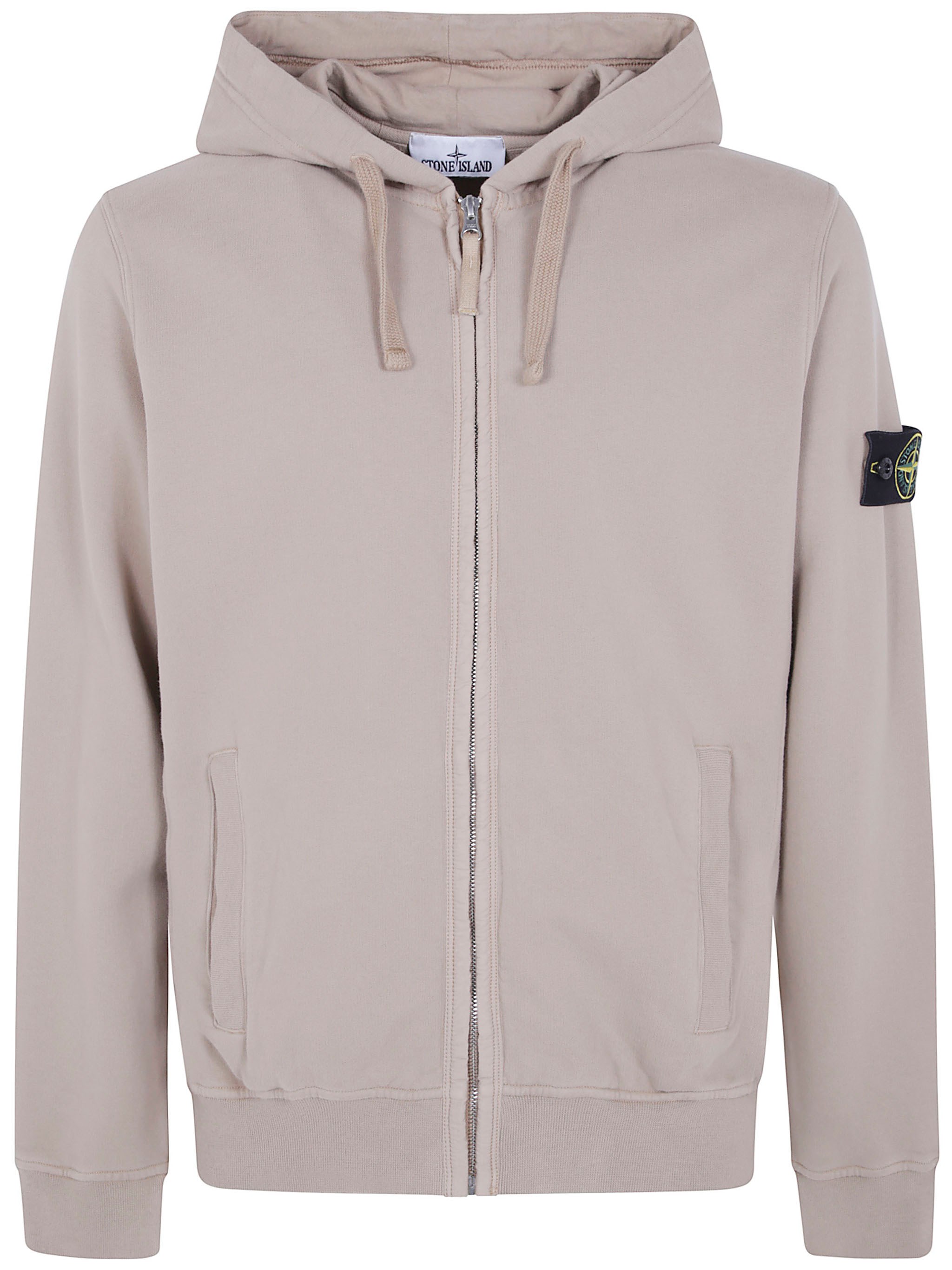 Stone Island Cotton Hoodie Sweatshirt