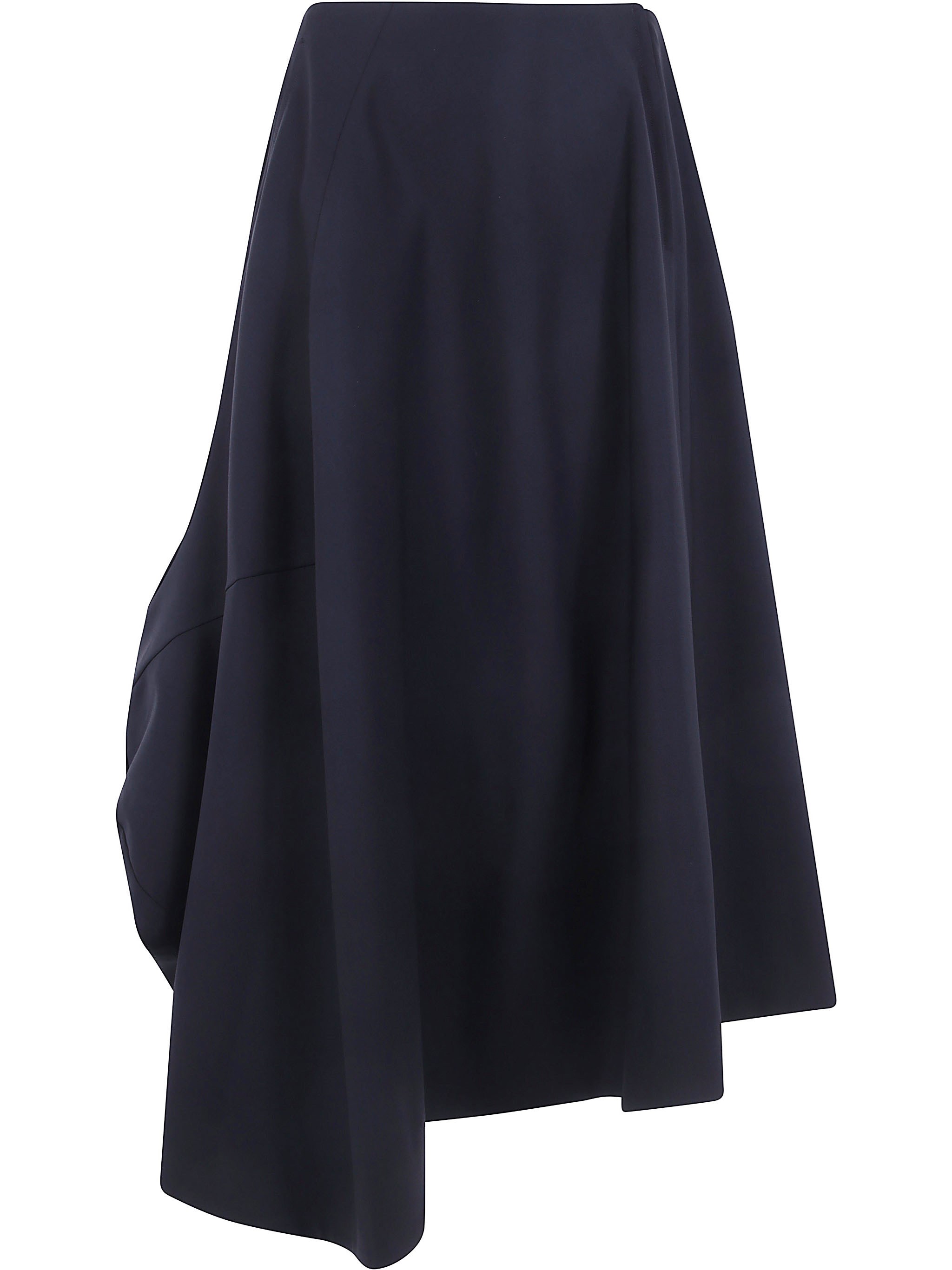 COMME des GARÇONS COMME DES GARCONS Skirt Asymmetrical Light Wool Tropical Mid