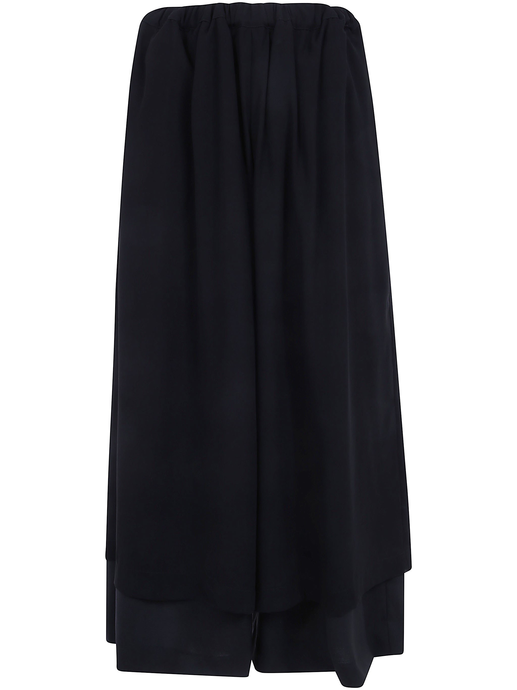 COMME des GARÇONS COMME DES GARCONS Wide-Leg Trousers Light Wool Tropical