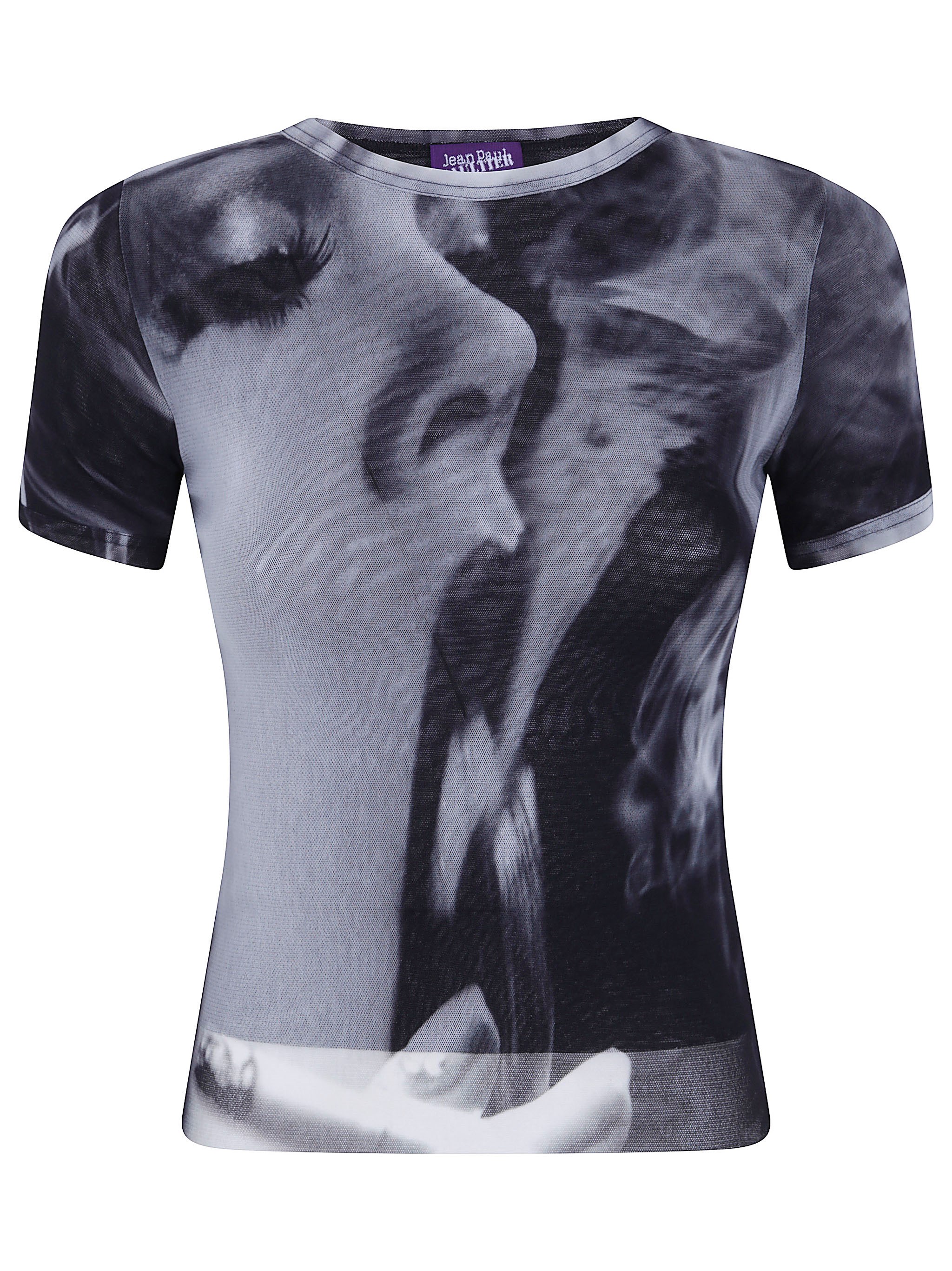 JEAN PAUL GAULTIER T-Shirt Mesh Baby "Smoking Women"