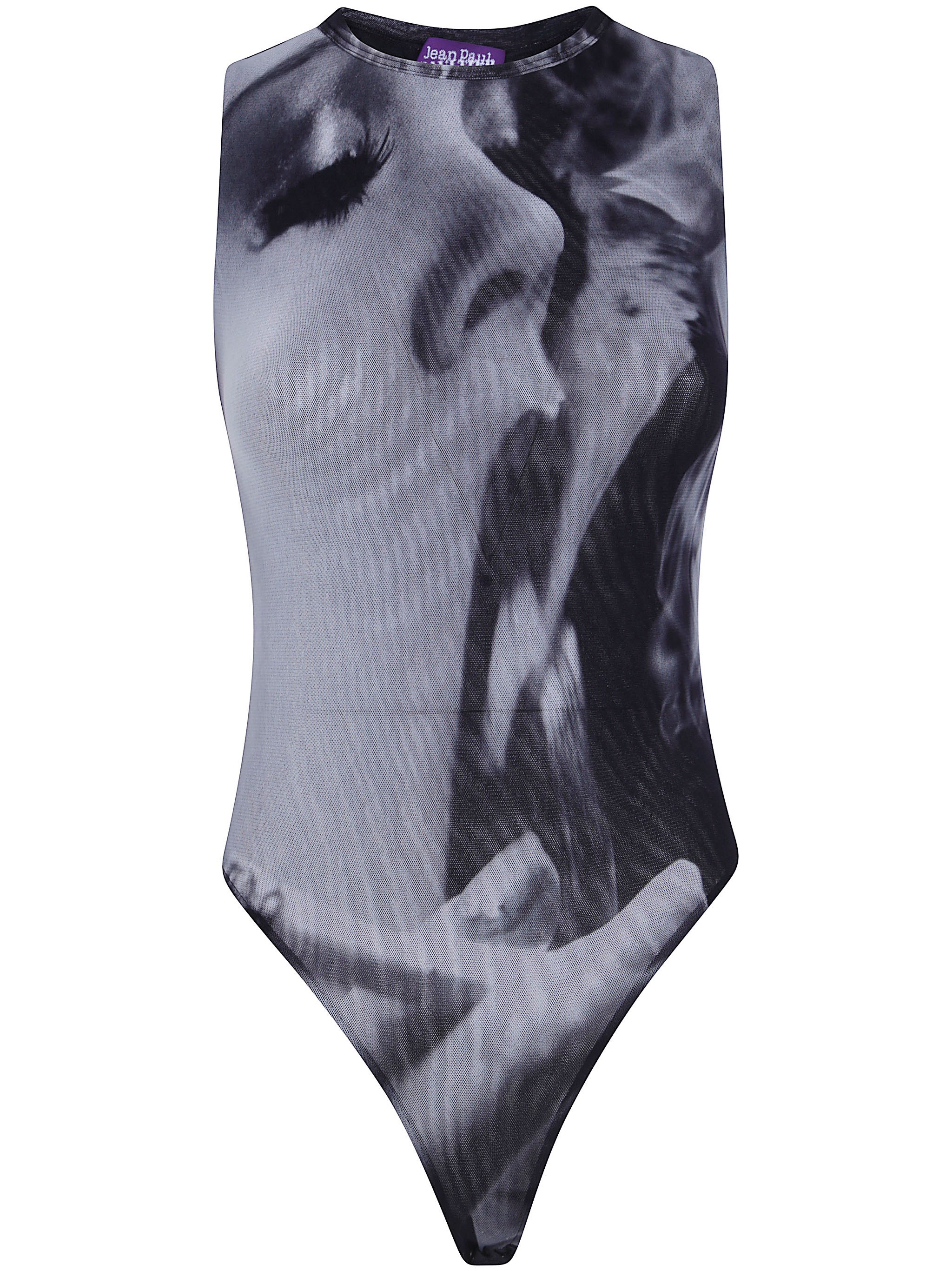 JEAN PAUL GAULTIER Tank Top Mesh "Smoking Women"