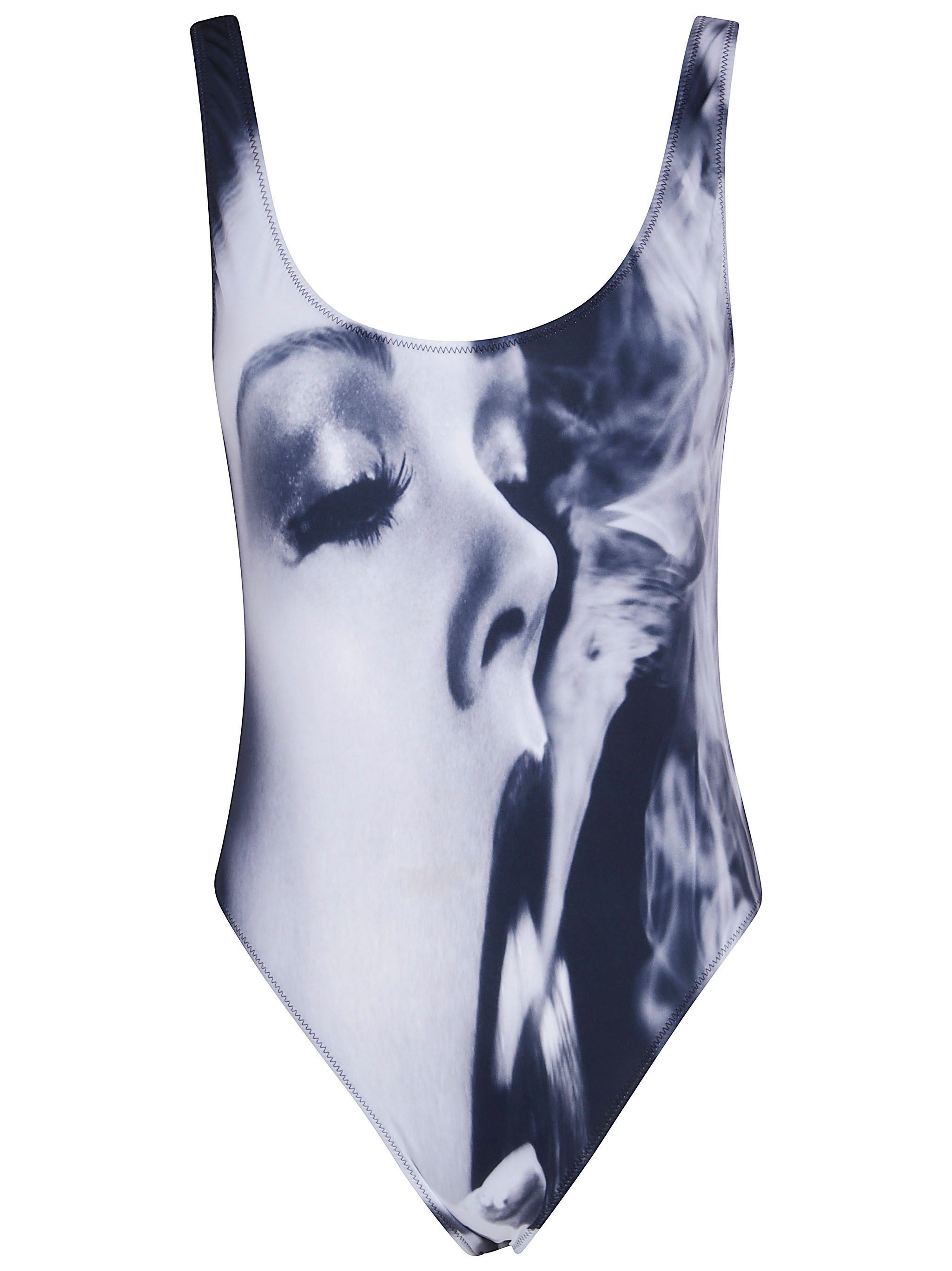 JEAN PAUL GAULTIER Swimsuit Printed "Smoking Women"