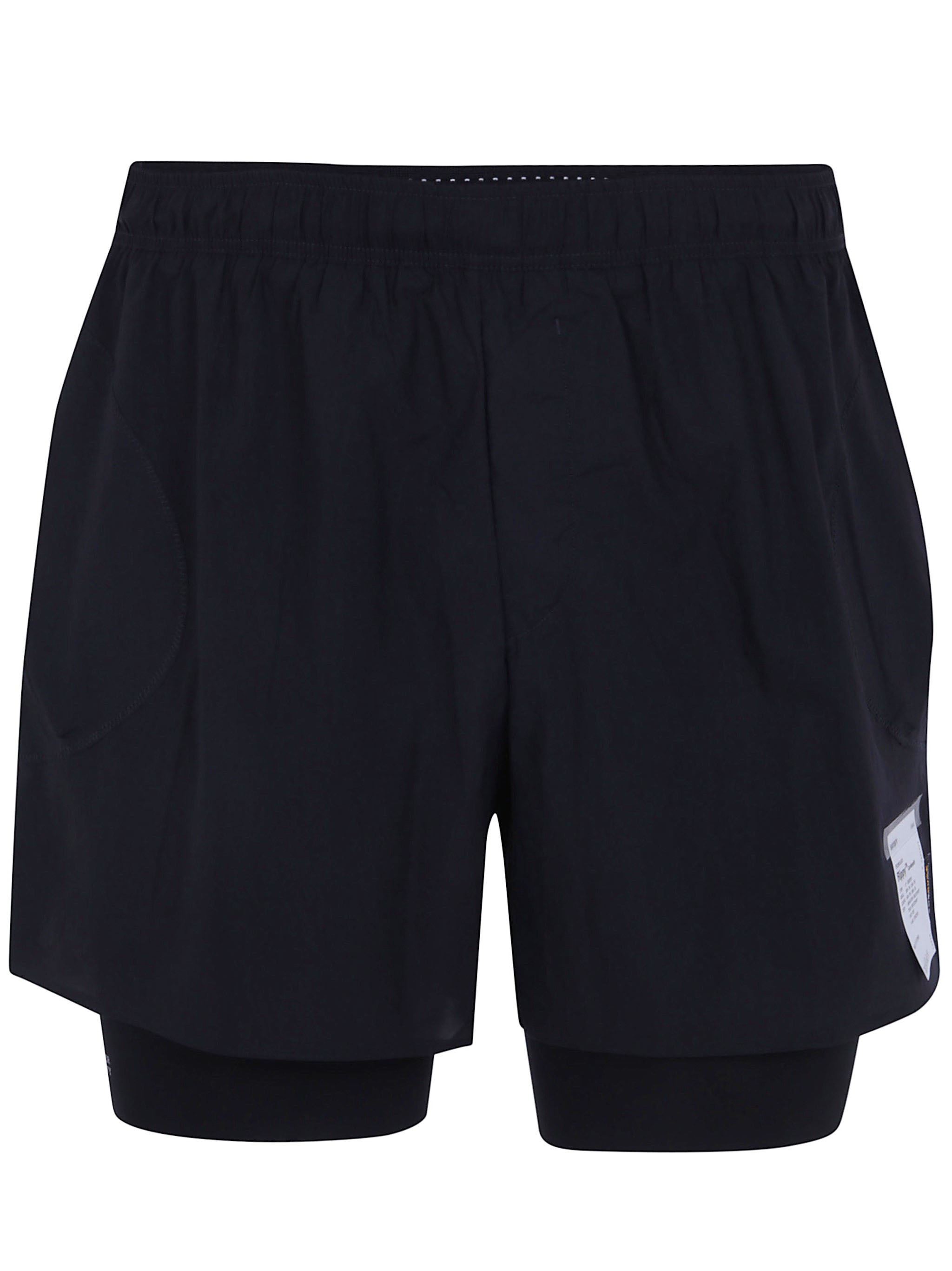 Satisfy Trail Shorts "rippy Cordura 5 Trail" In Black