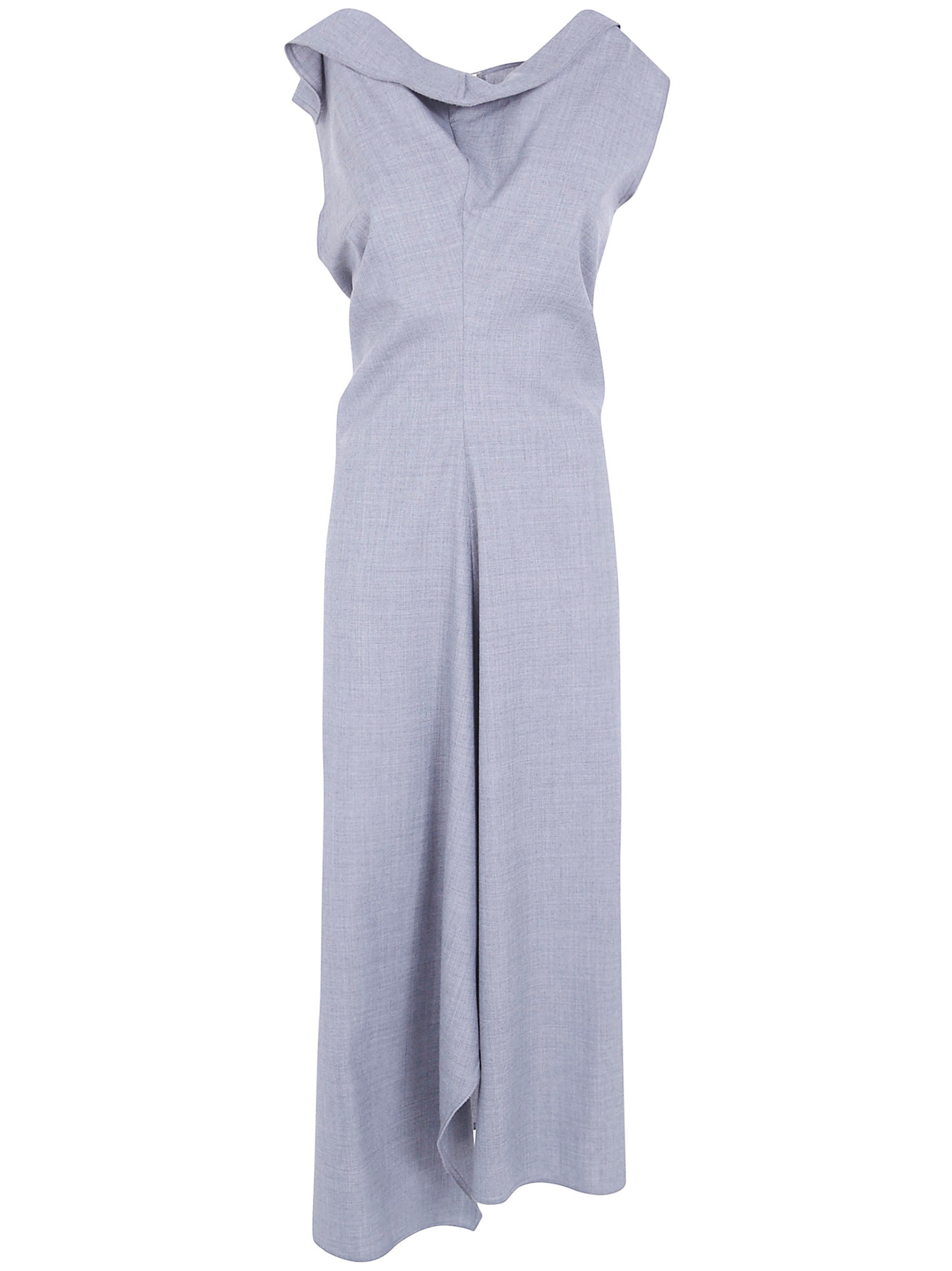 VICTORIA BECKHAM Tailored Midi Dress "Draped"