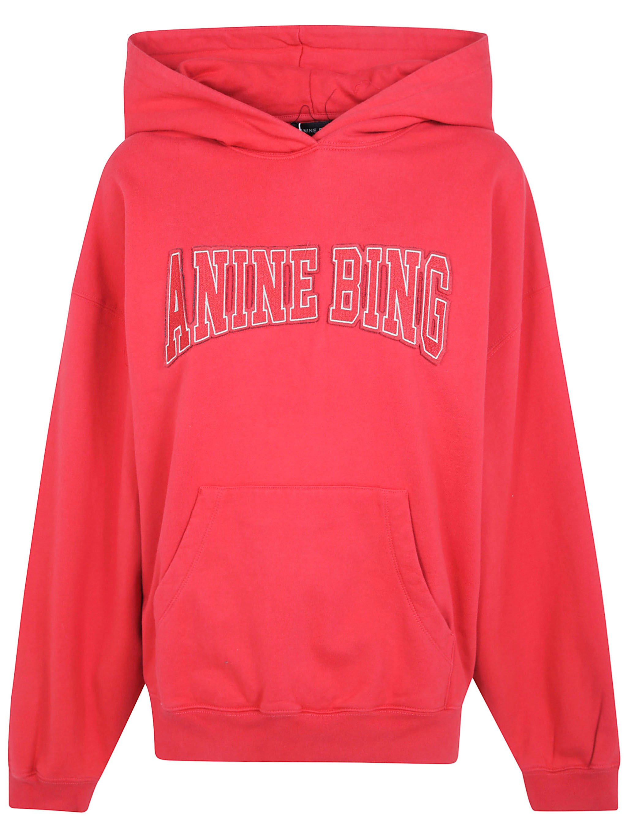ANINE BING Sweatshirt Red "Harvey"