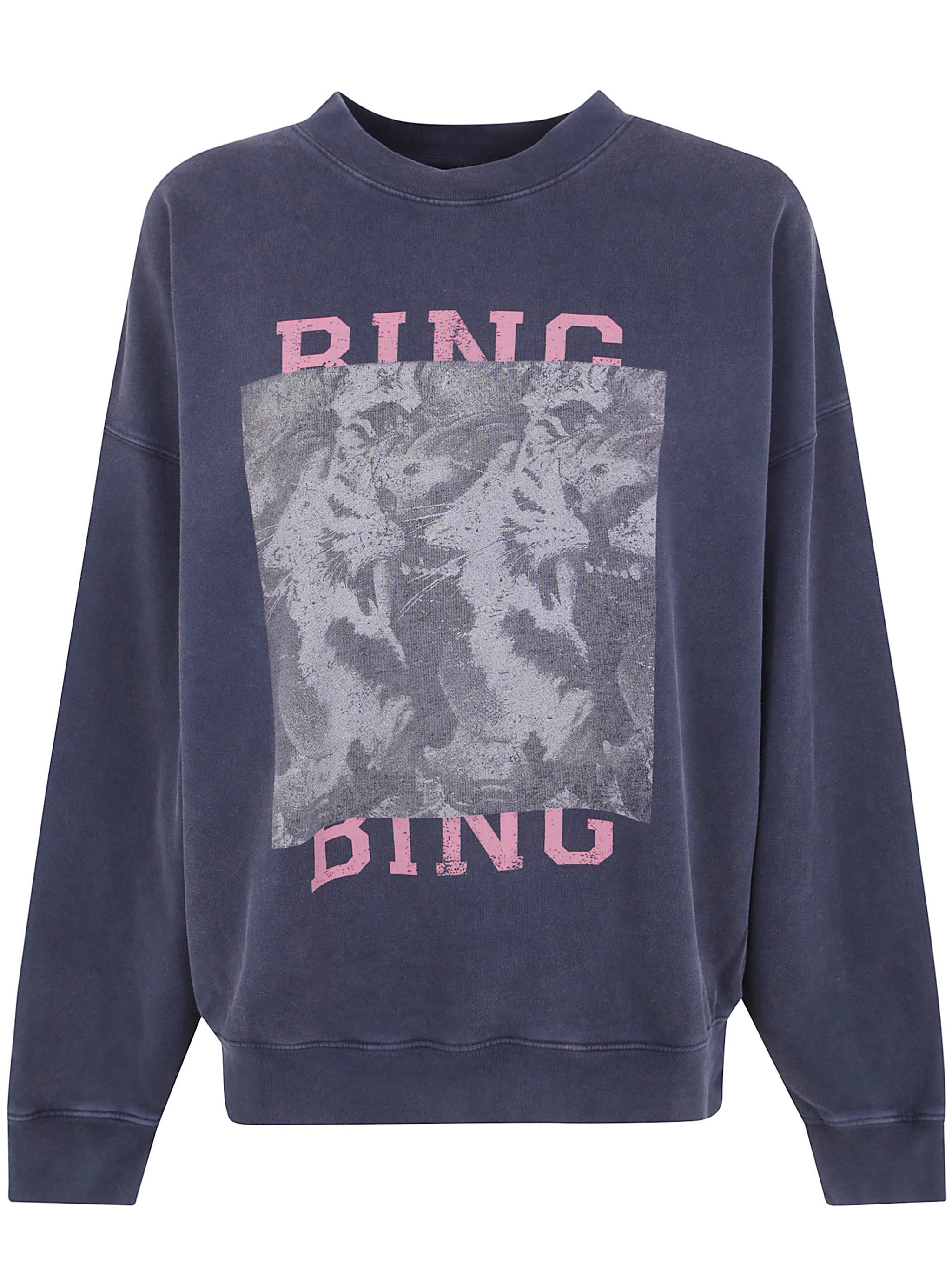 ANINE BING Sweatshirt "Miles" Tiger Bing