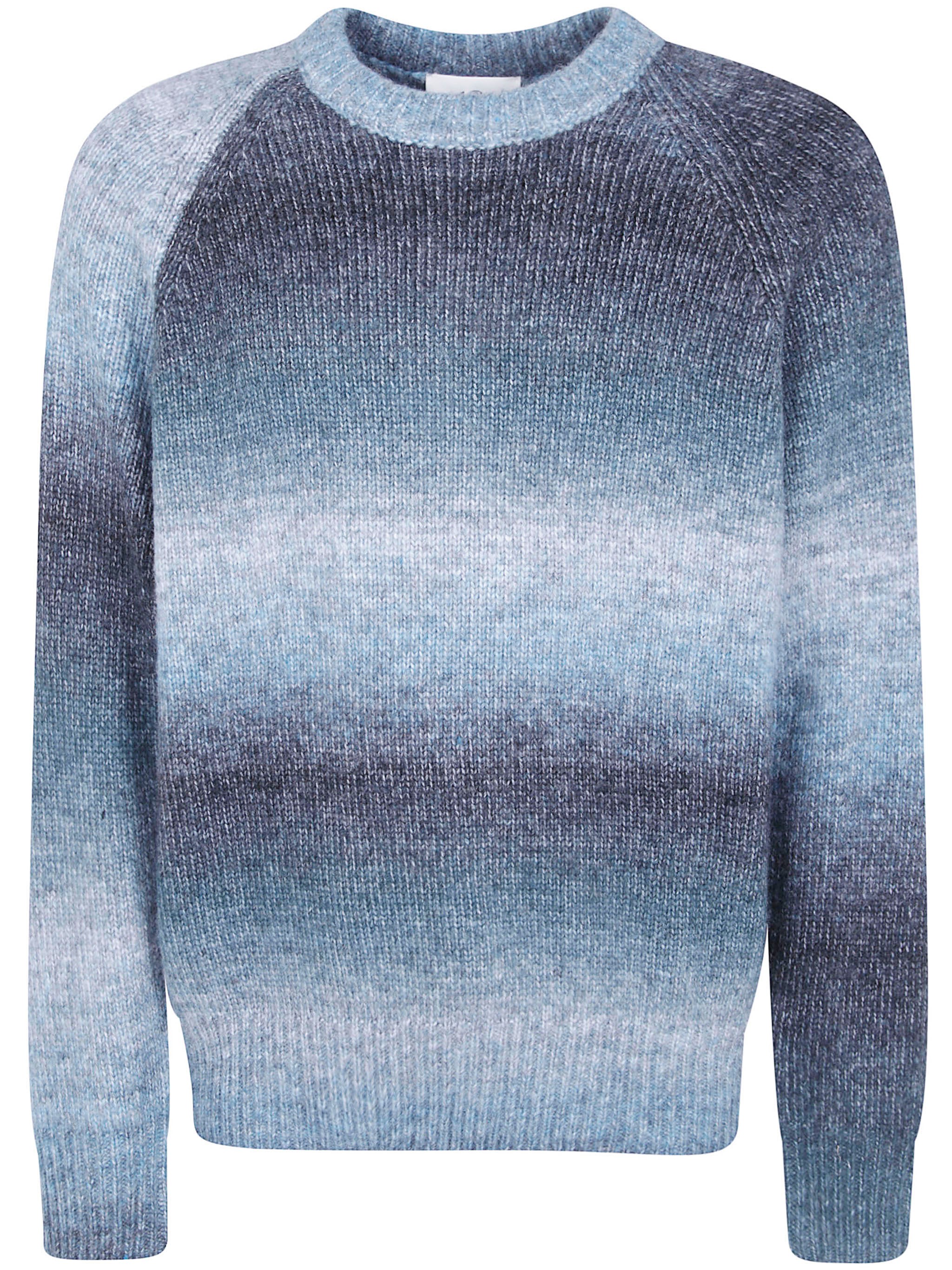 Round Neck Gradient Sweater