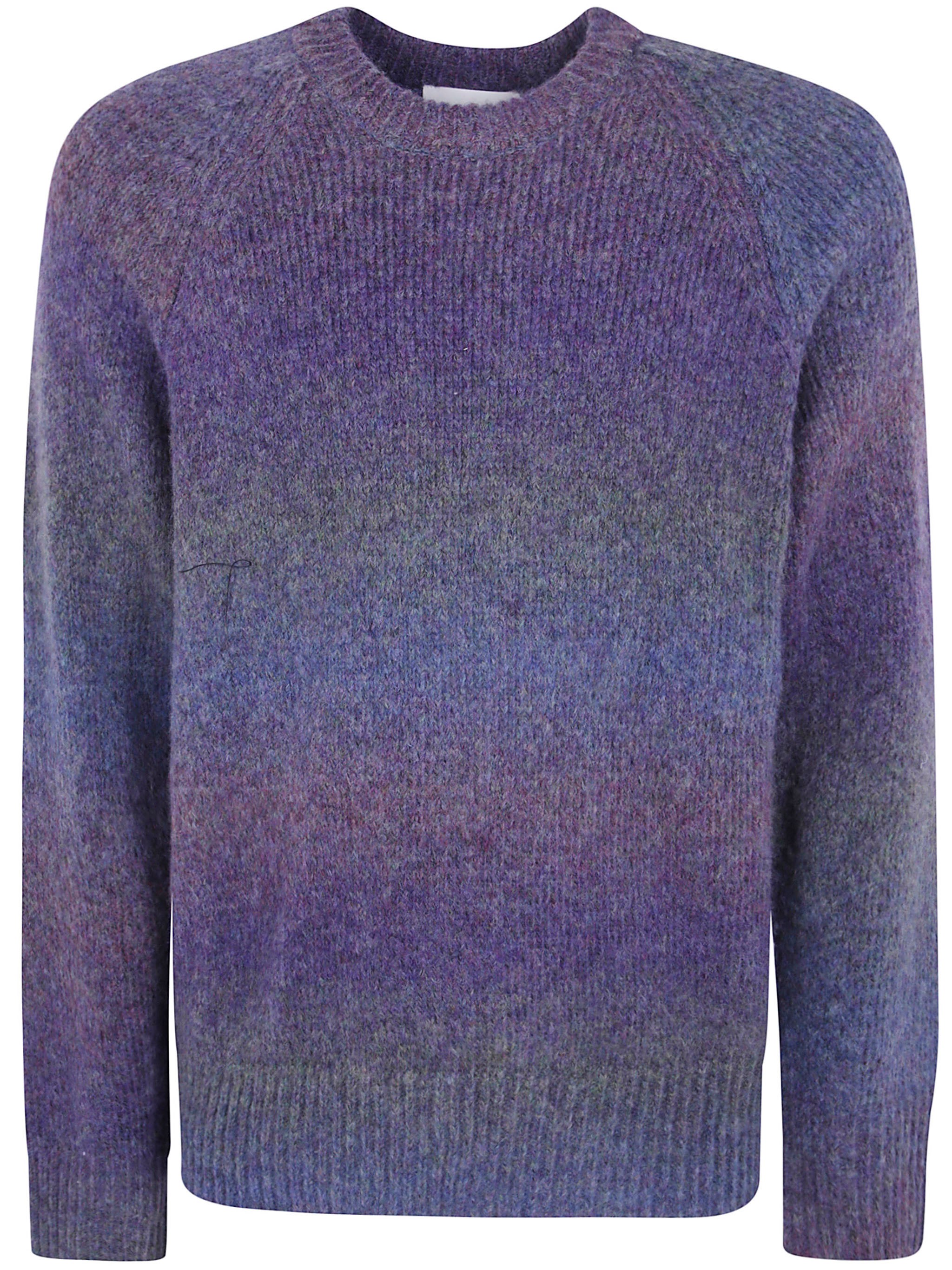 Gradient Round Neck Sweater