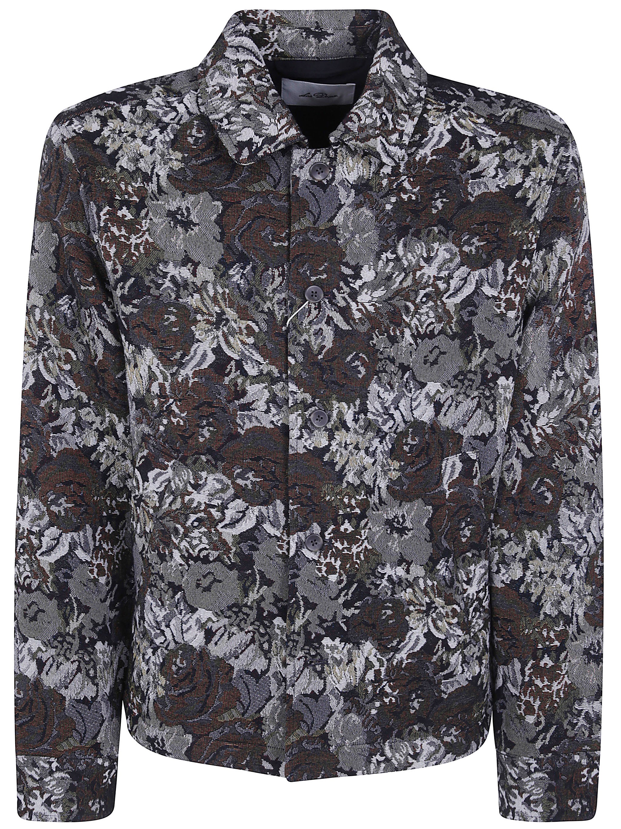 Jacquard Overshirt "Rose"