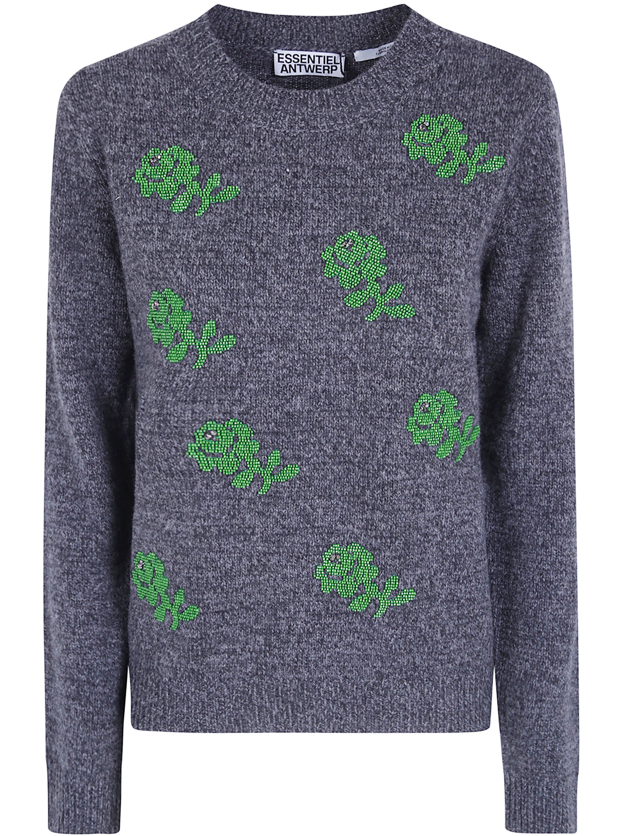 Embroidered "Korine" Sweater
