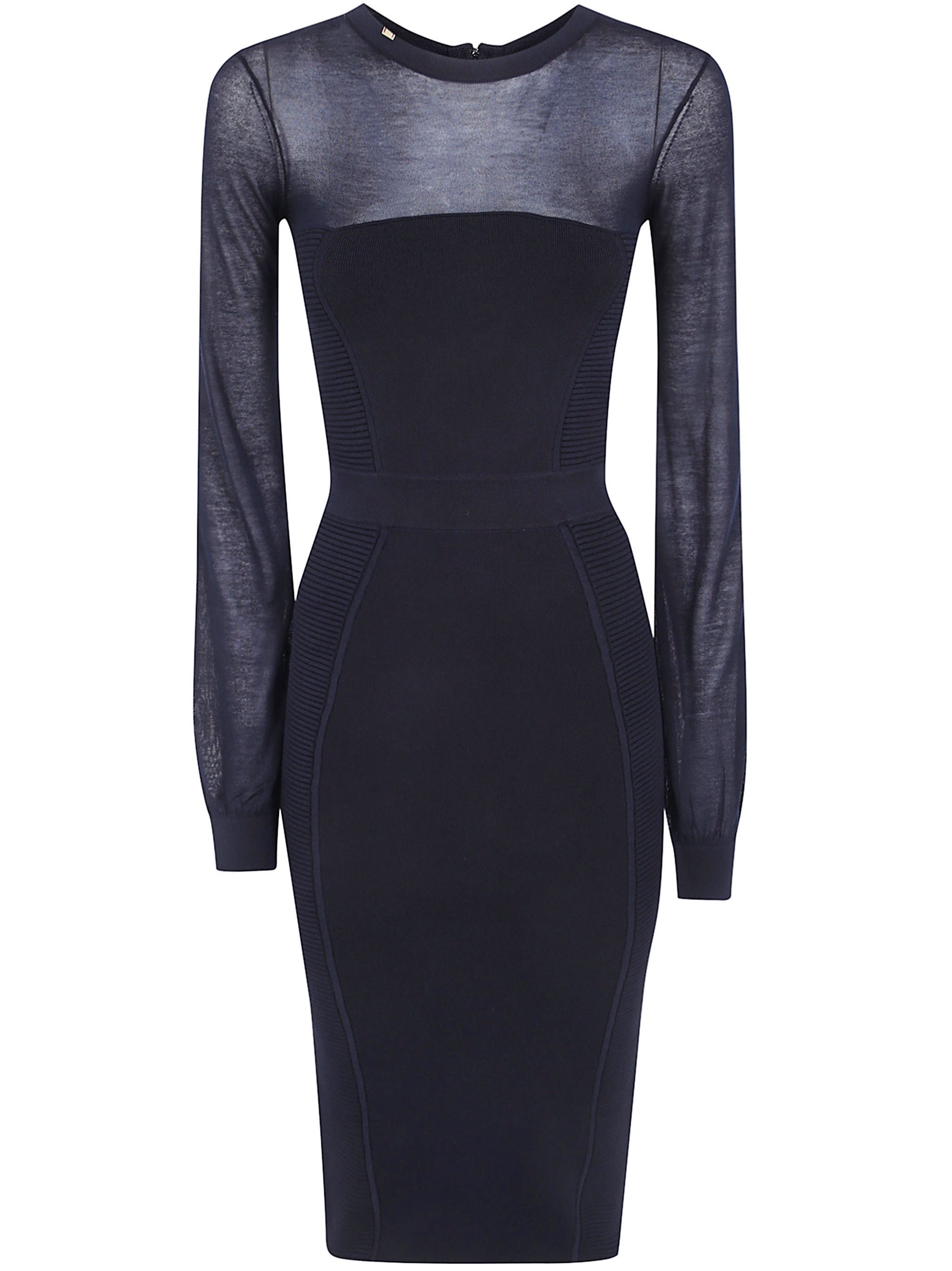 ELISABETTA FRANCHI Knitted Dress Black