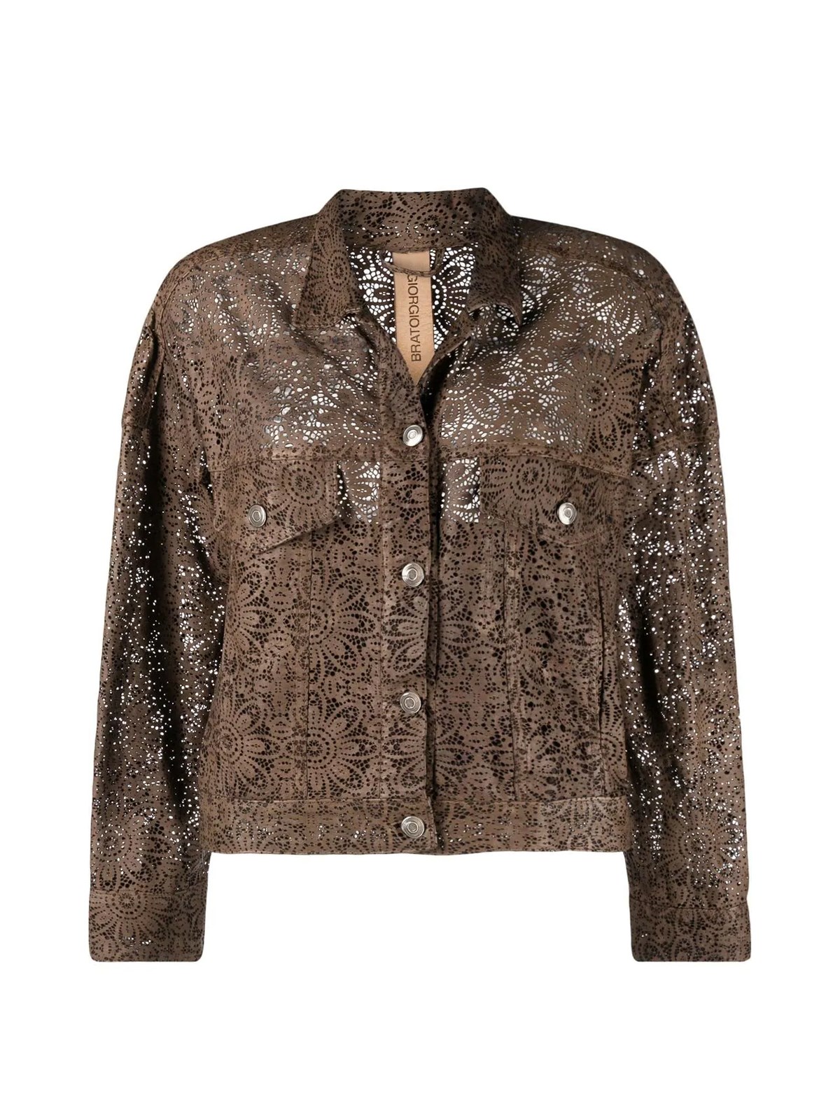 Giorgio.brato Giorgio. Brato Jeans Over Jack In Brown