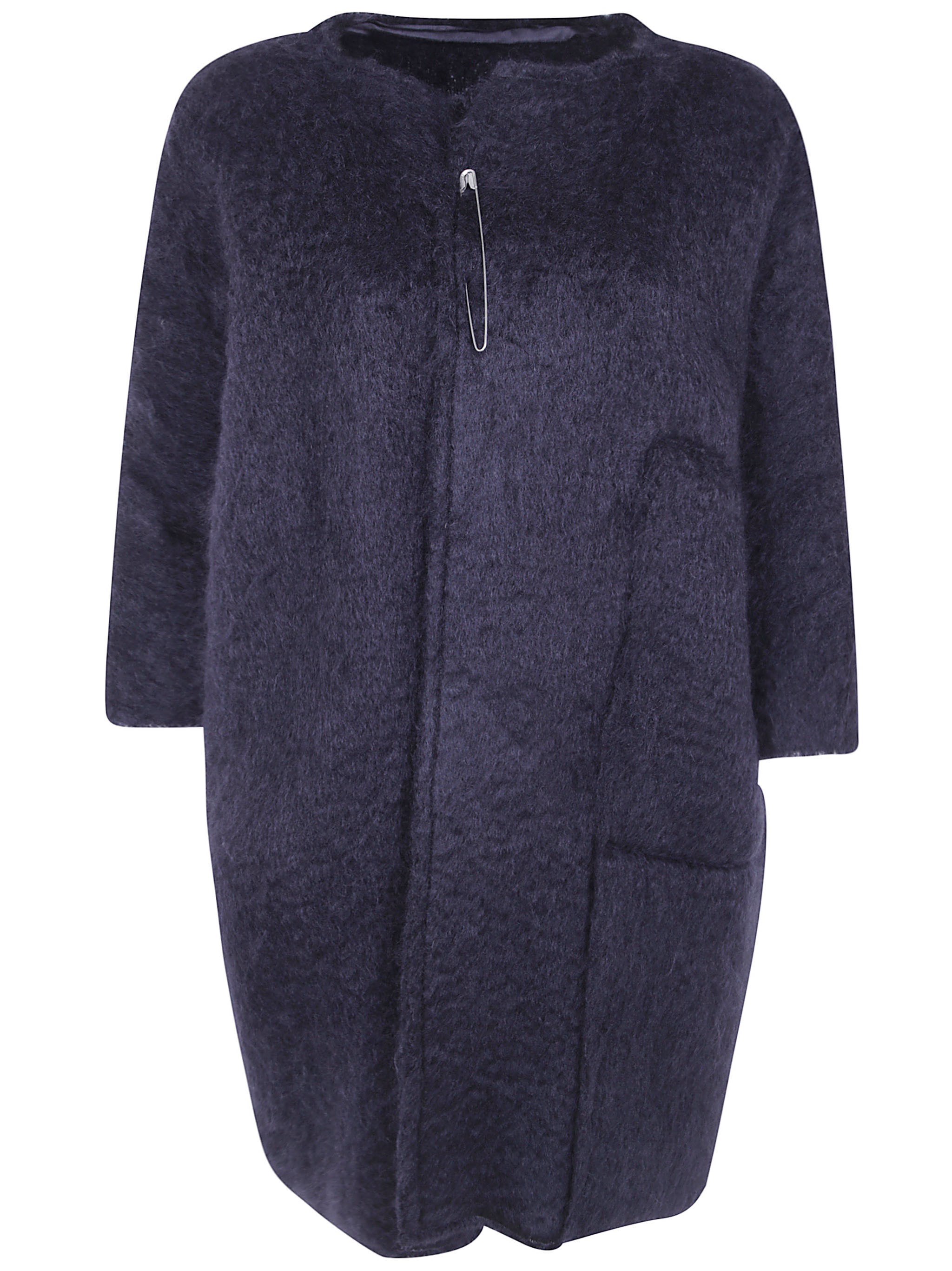 Daniela Gregis Coat "coperta" In Black