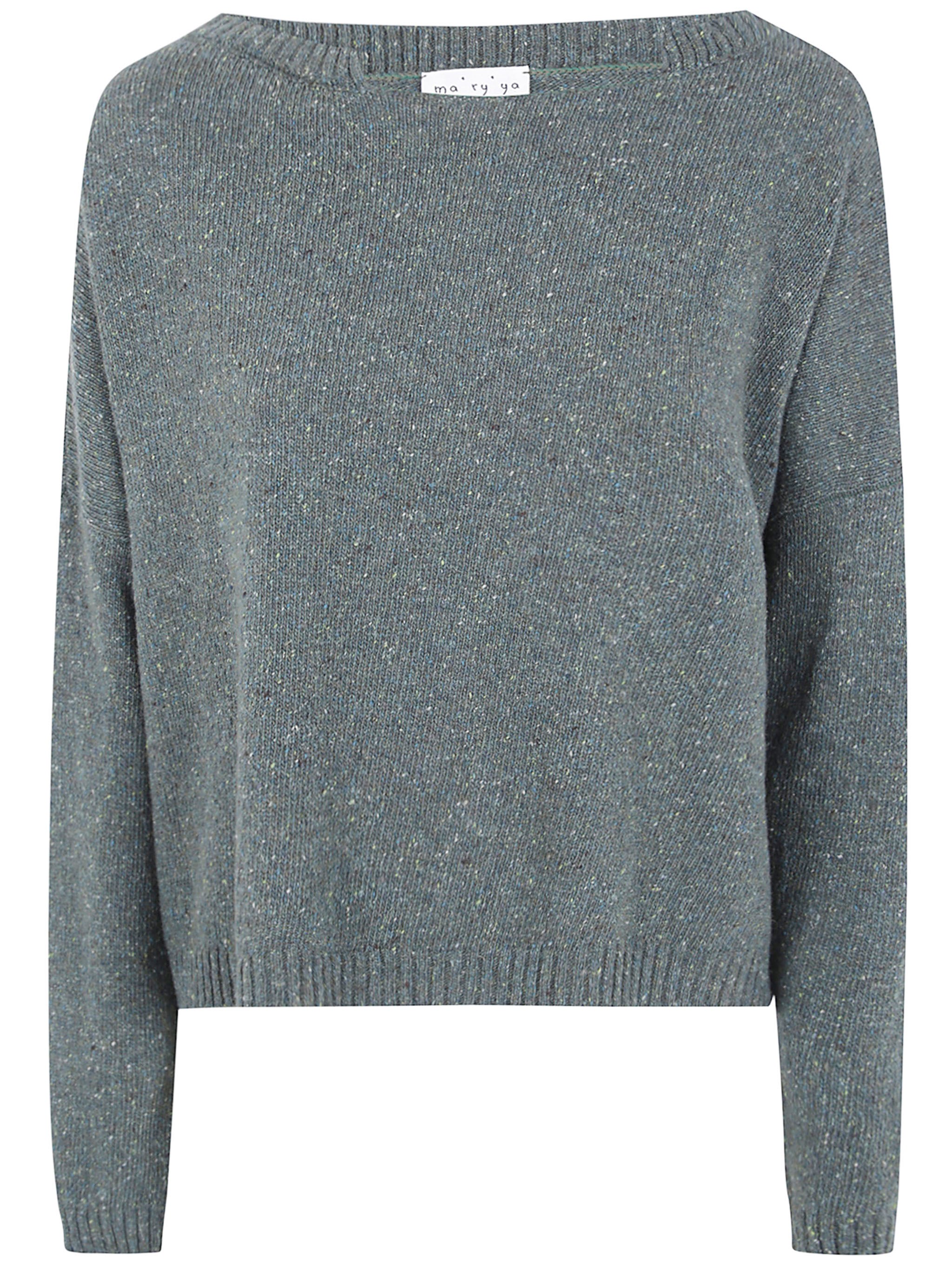 Interrupted Neck Bulgaro Sweater