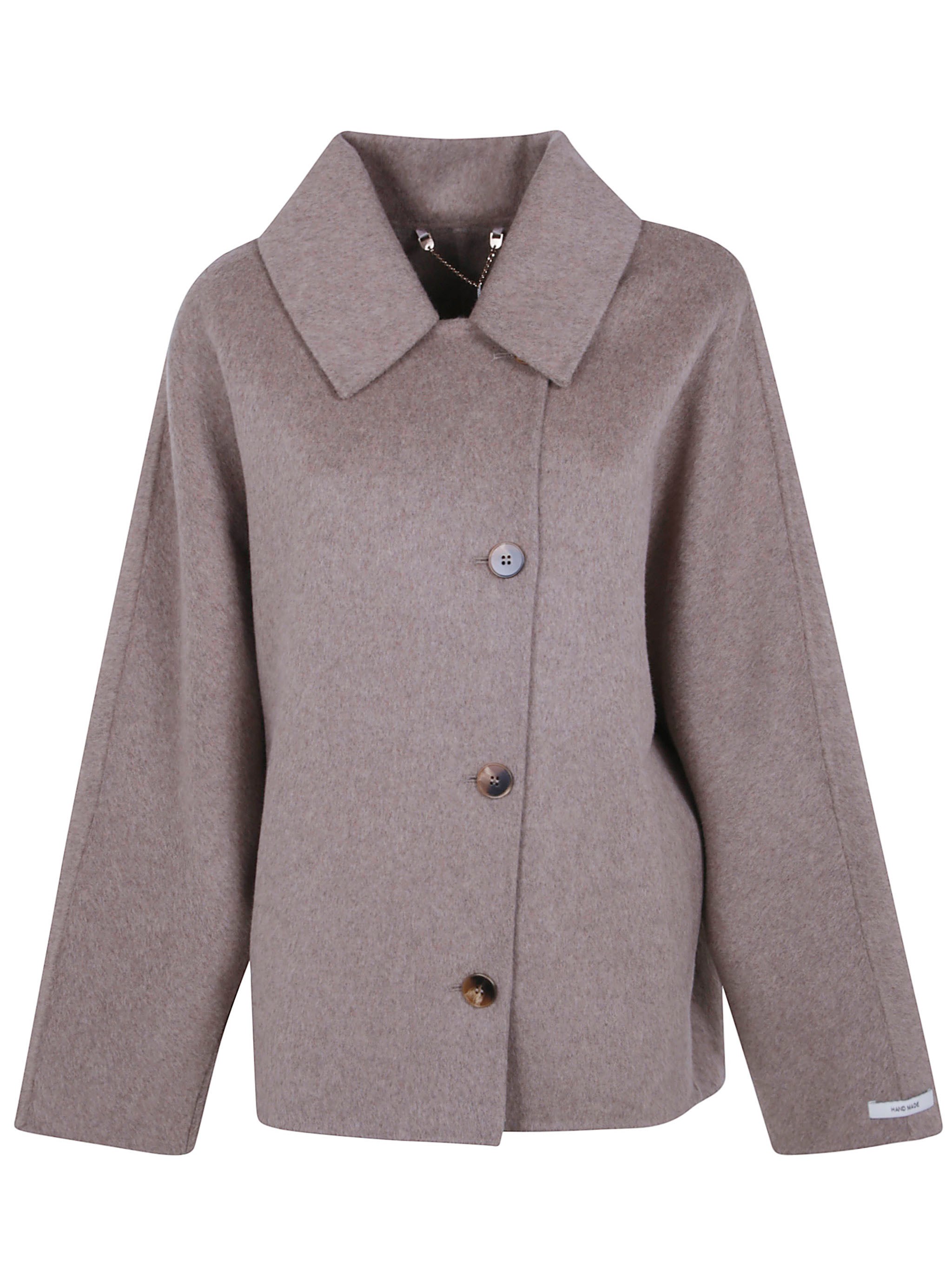 Giovanni Paris Jacket "pascale Taupe" In Brown