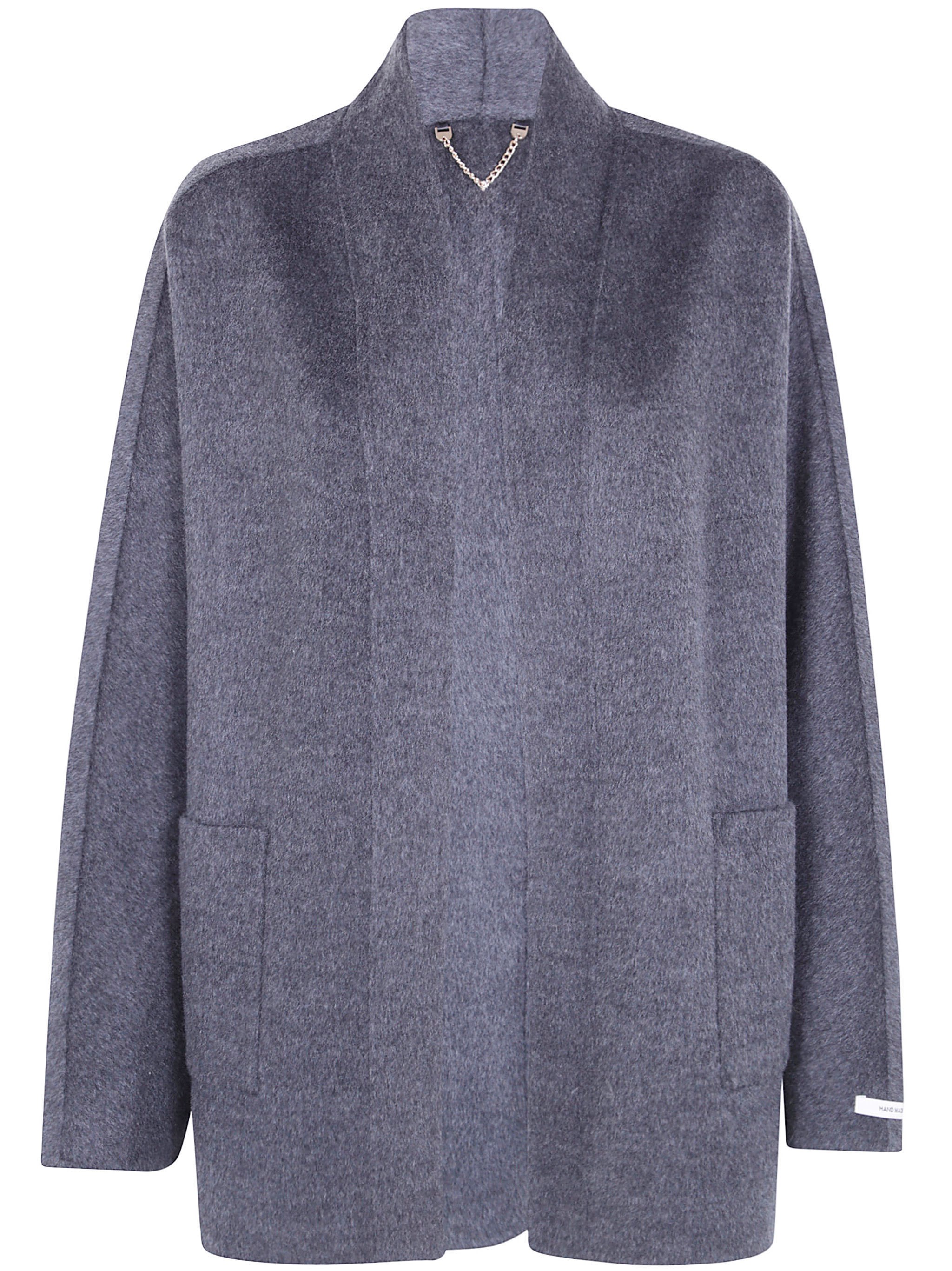 Giovanni Paris Cardigan Anthracite Grey Tyla In Gray