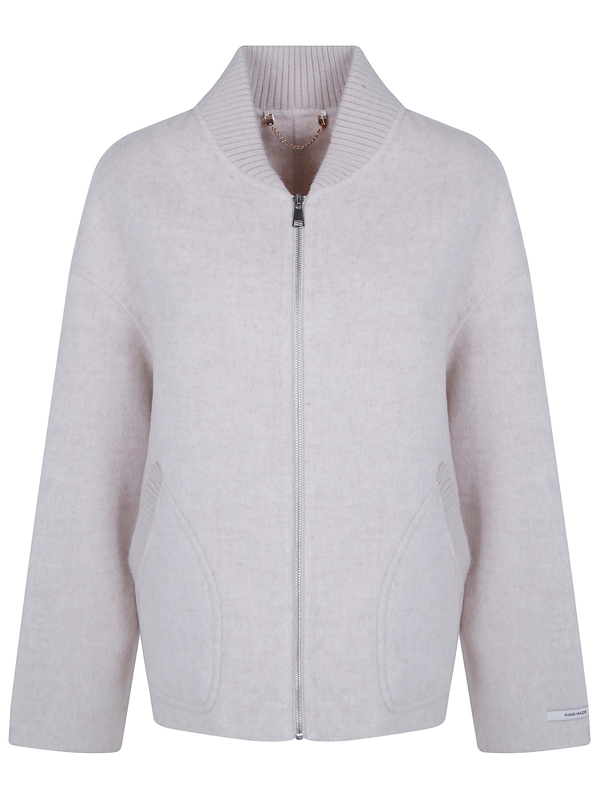Giovanni Paris Jacket Wool-cashmere "leo Beige"