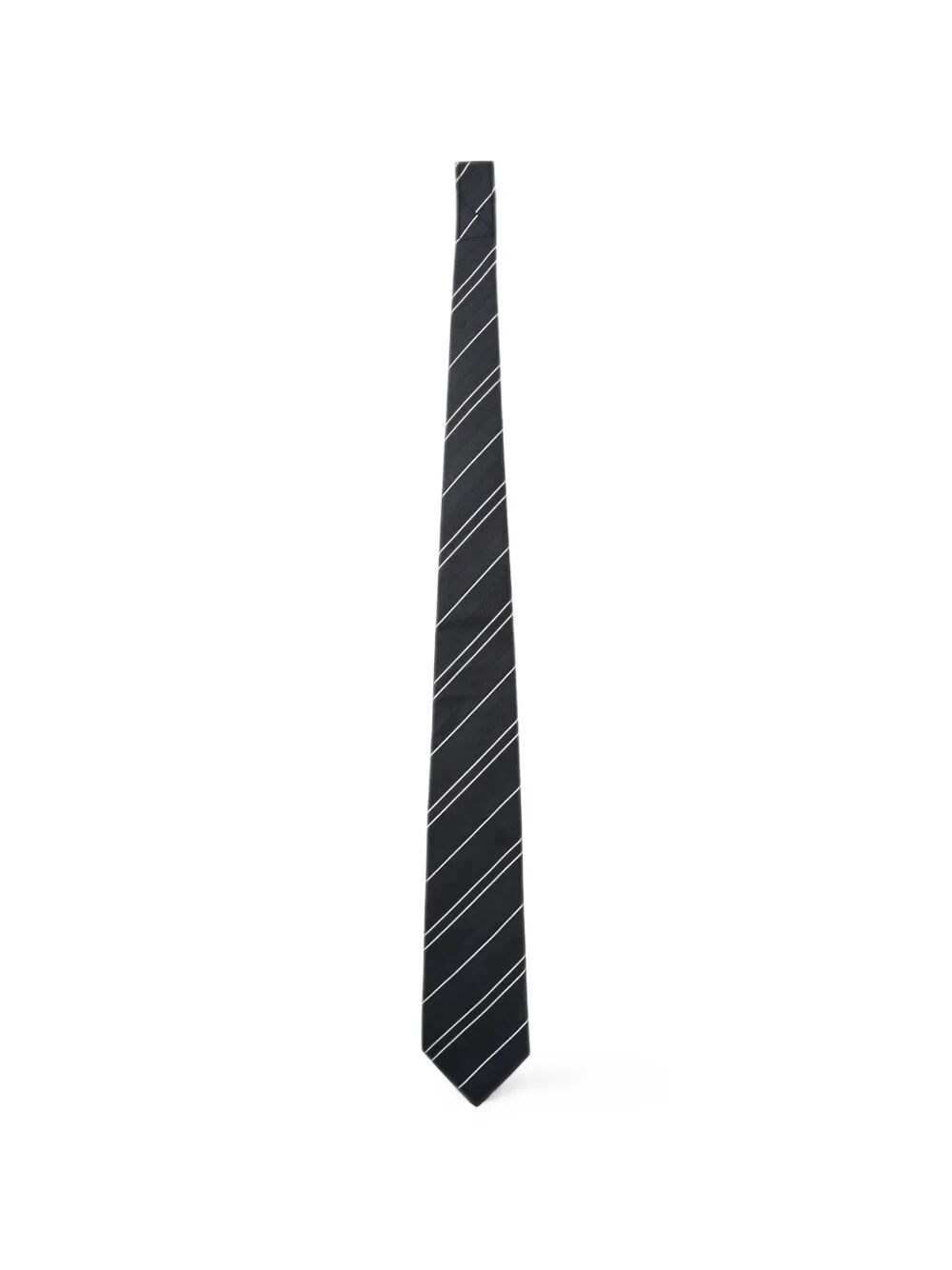 COMME des GARÇONS JUNYA WATANABE COMME DES GARCONS Tie Black And White "Classic Tie"