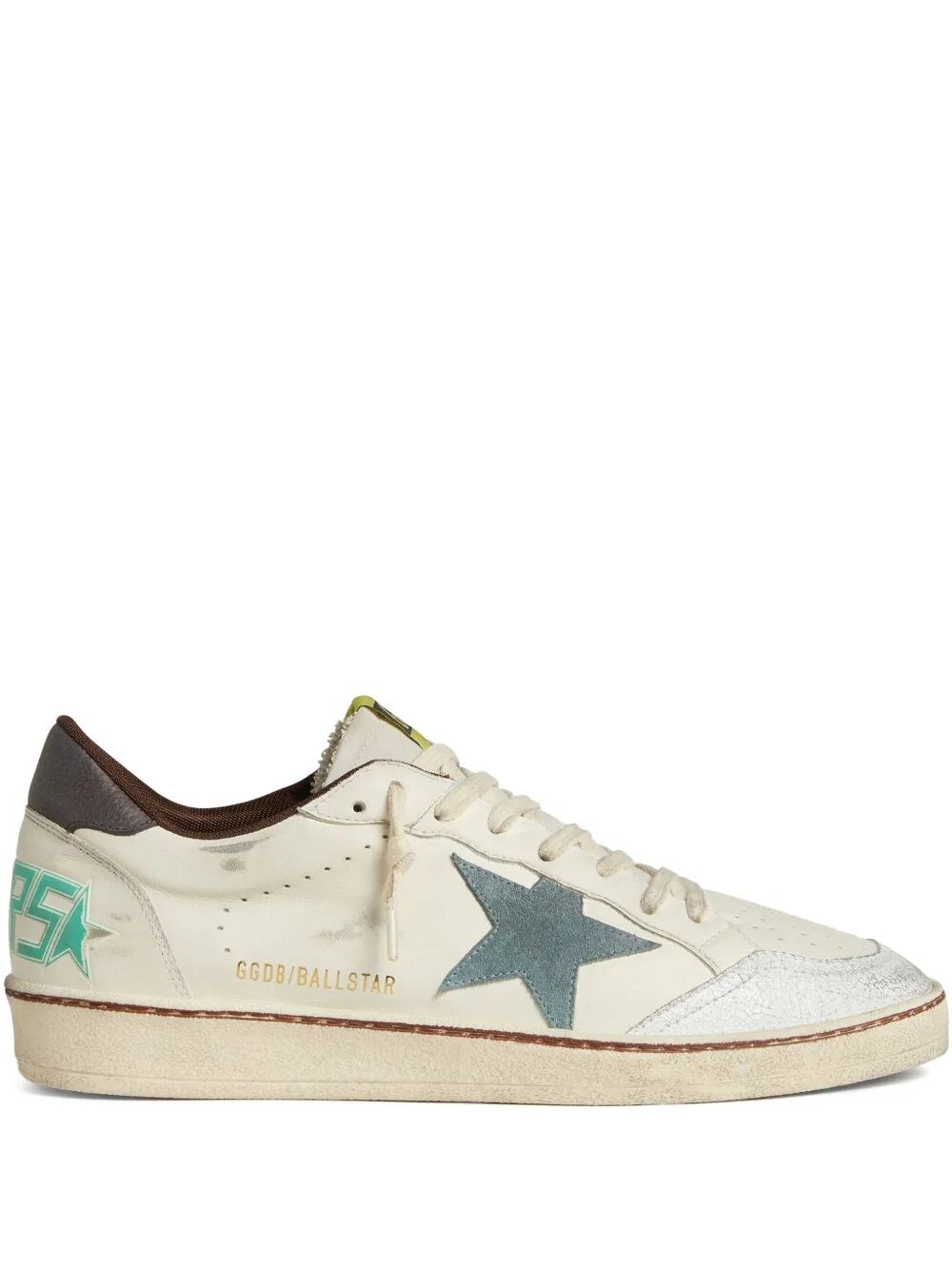 GOLDEN GOOSE Trainers In Leather "Ballstar"