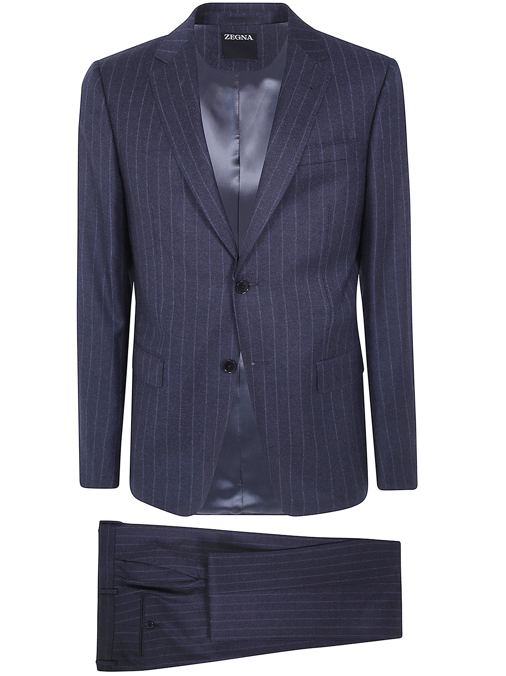 ZEGNA Suit Striped “Z Luxury Tailoring”