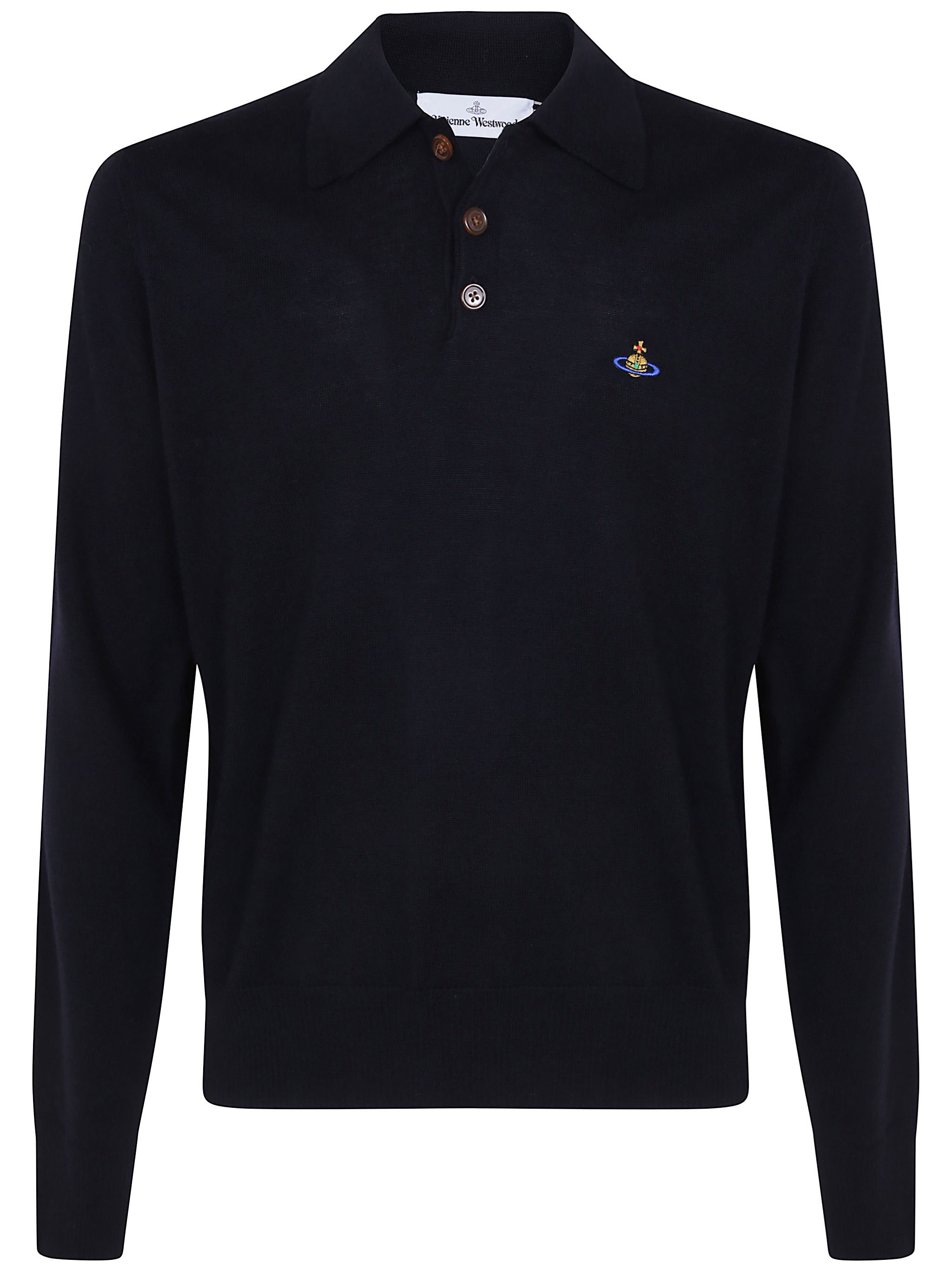 Vivienne Westwood Long-Sleeve Polo "Mark"