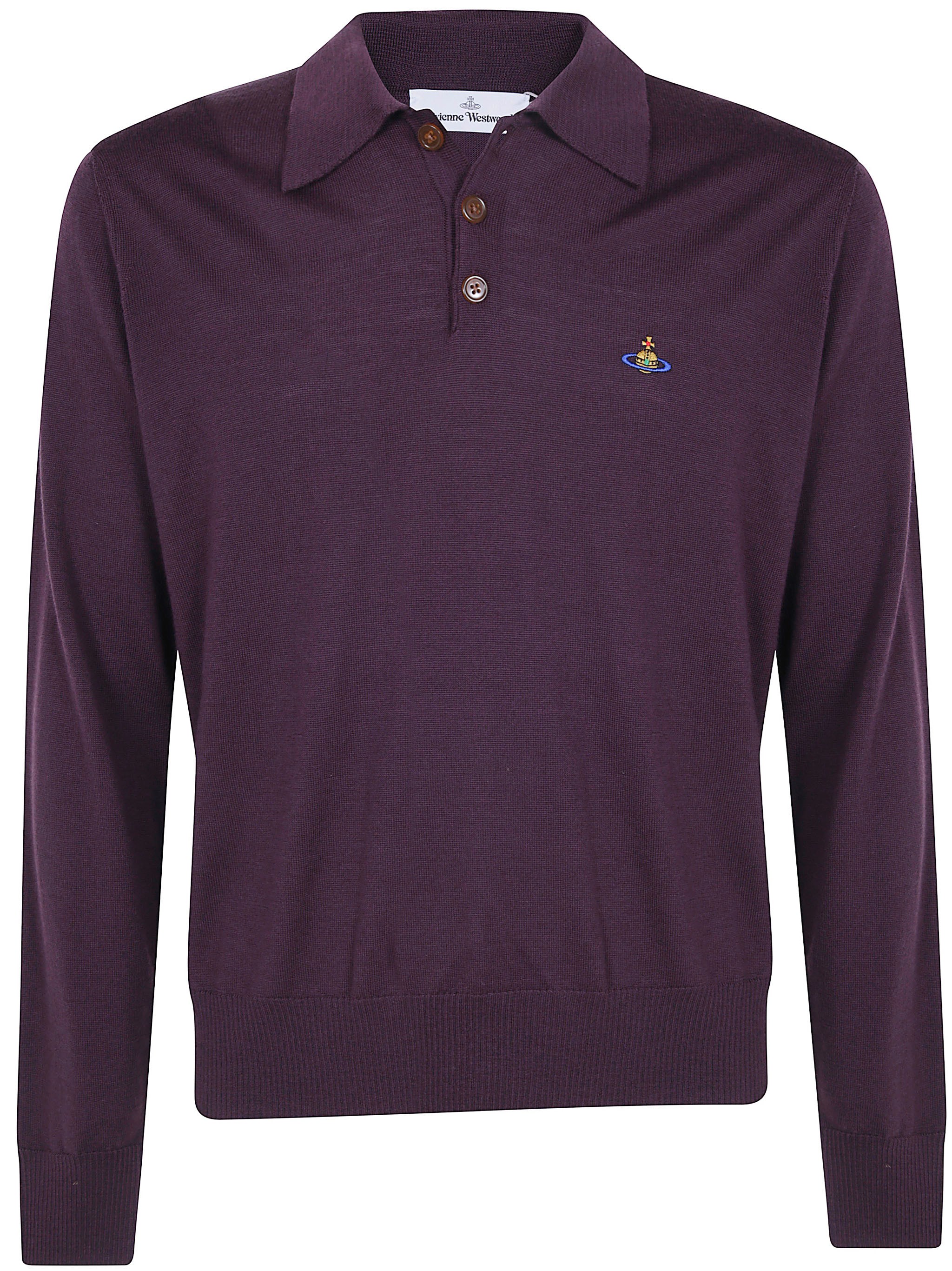 Vivienne Westwood Long Sleeve Polo "Mark"