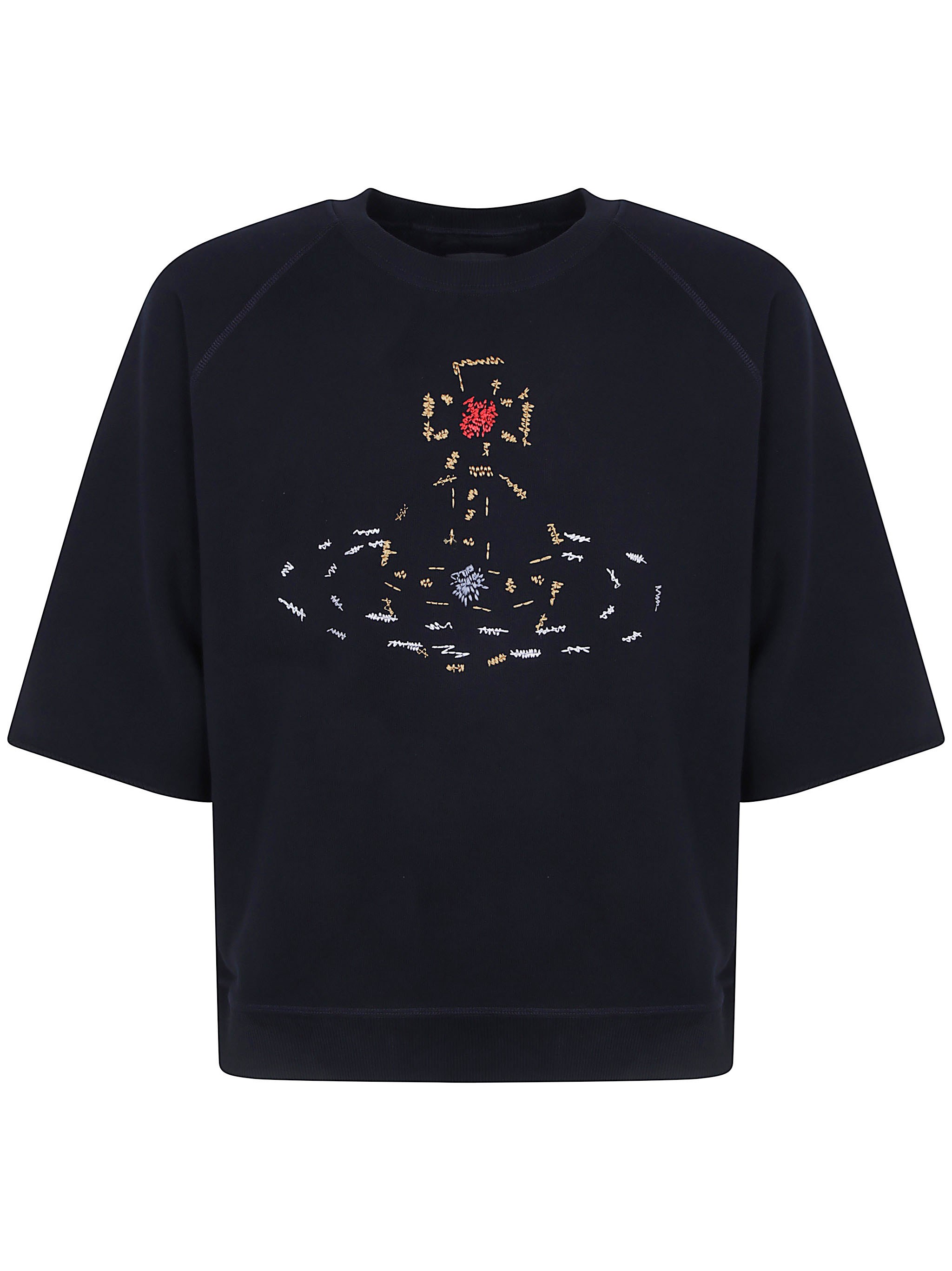 Vivienne Westwood Sweatshirt Stitch Orb Raglan