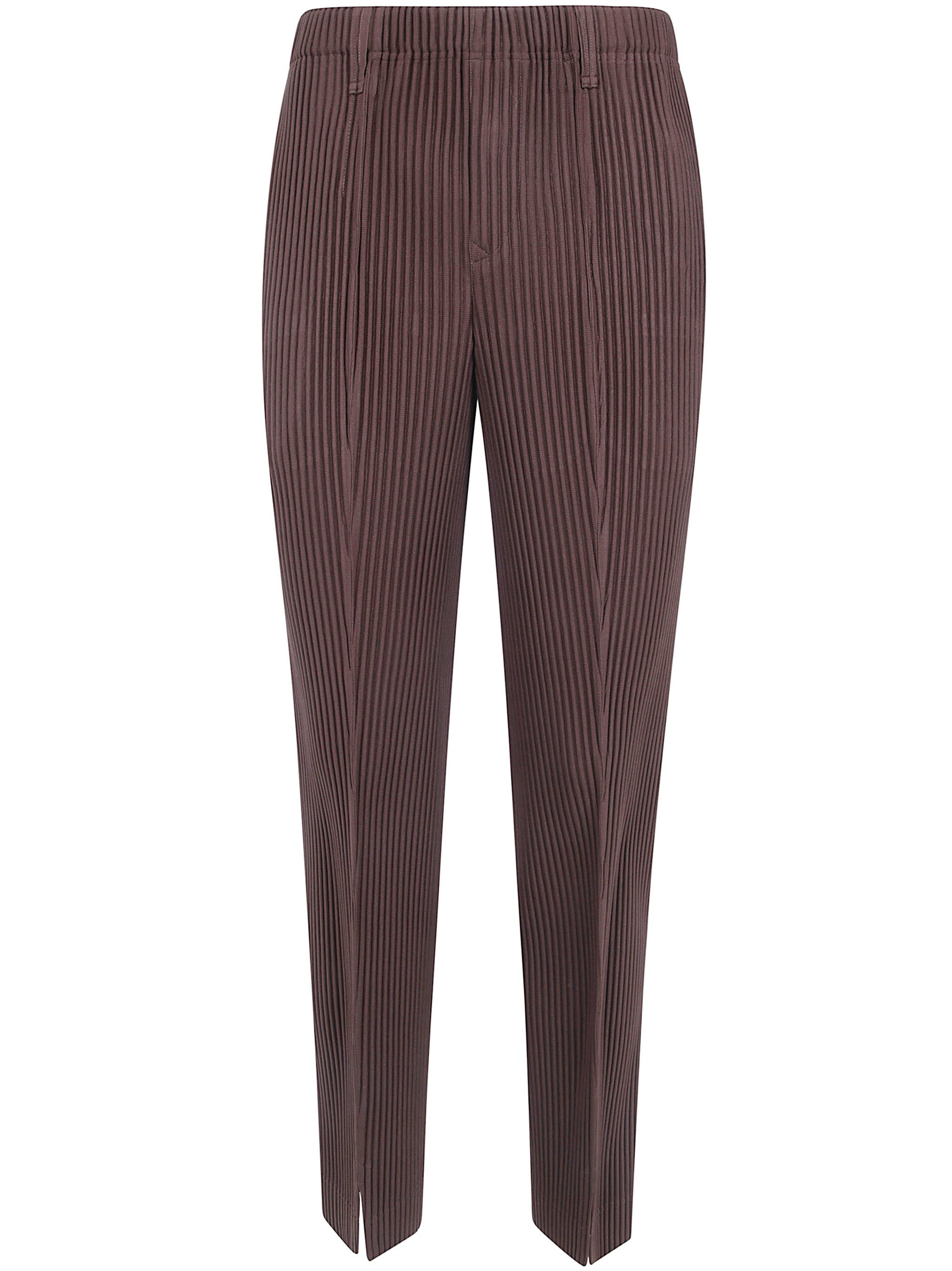 HOMME PLISSE` ISSEY MIYAKE Pleated Pants “Tailored Pleats 1”