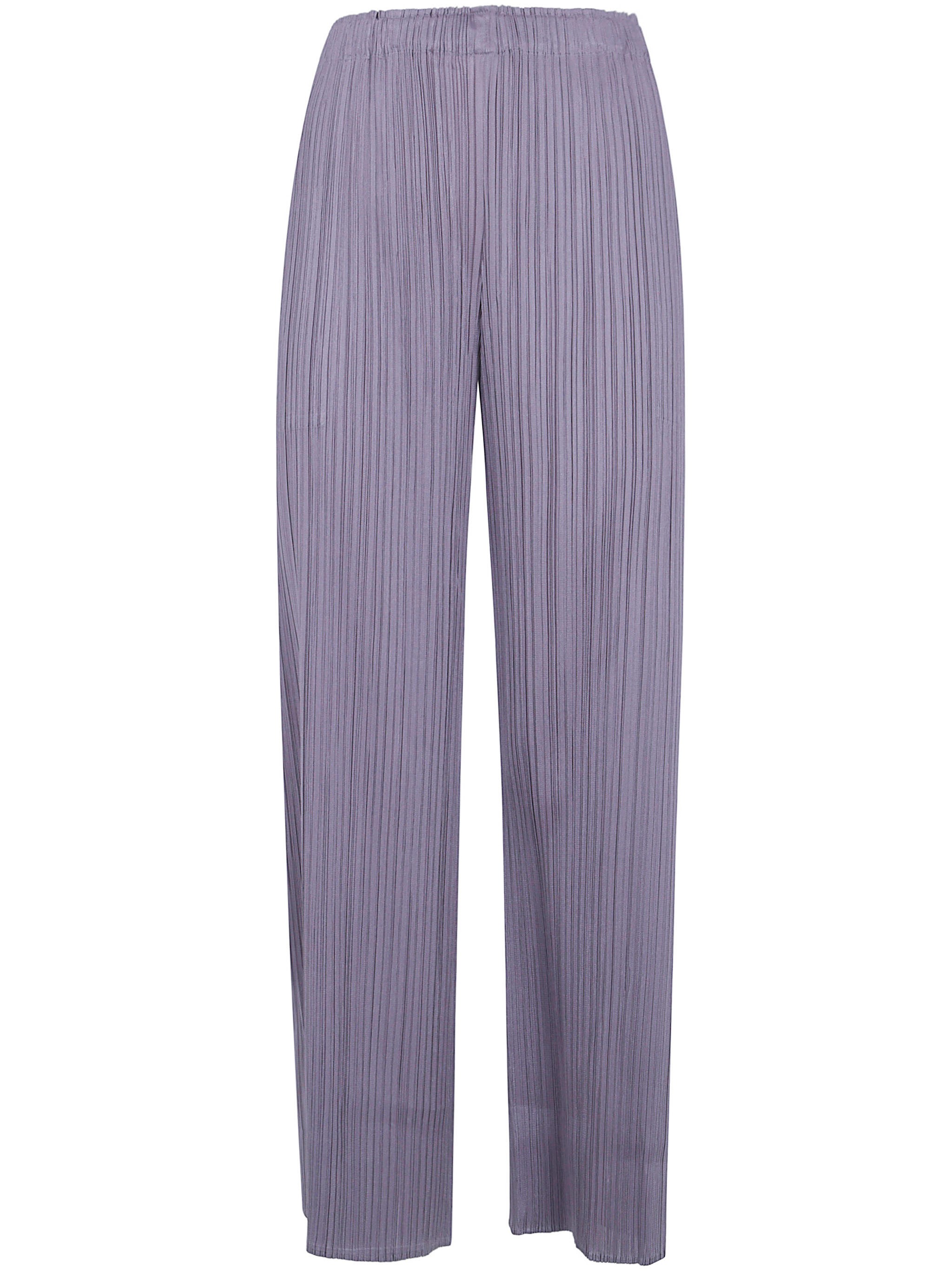 Pleats Please Trousers "monthly Colors: August" In Pink