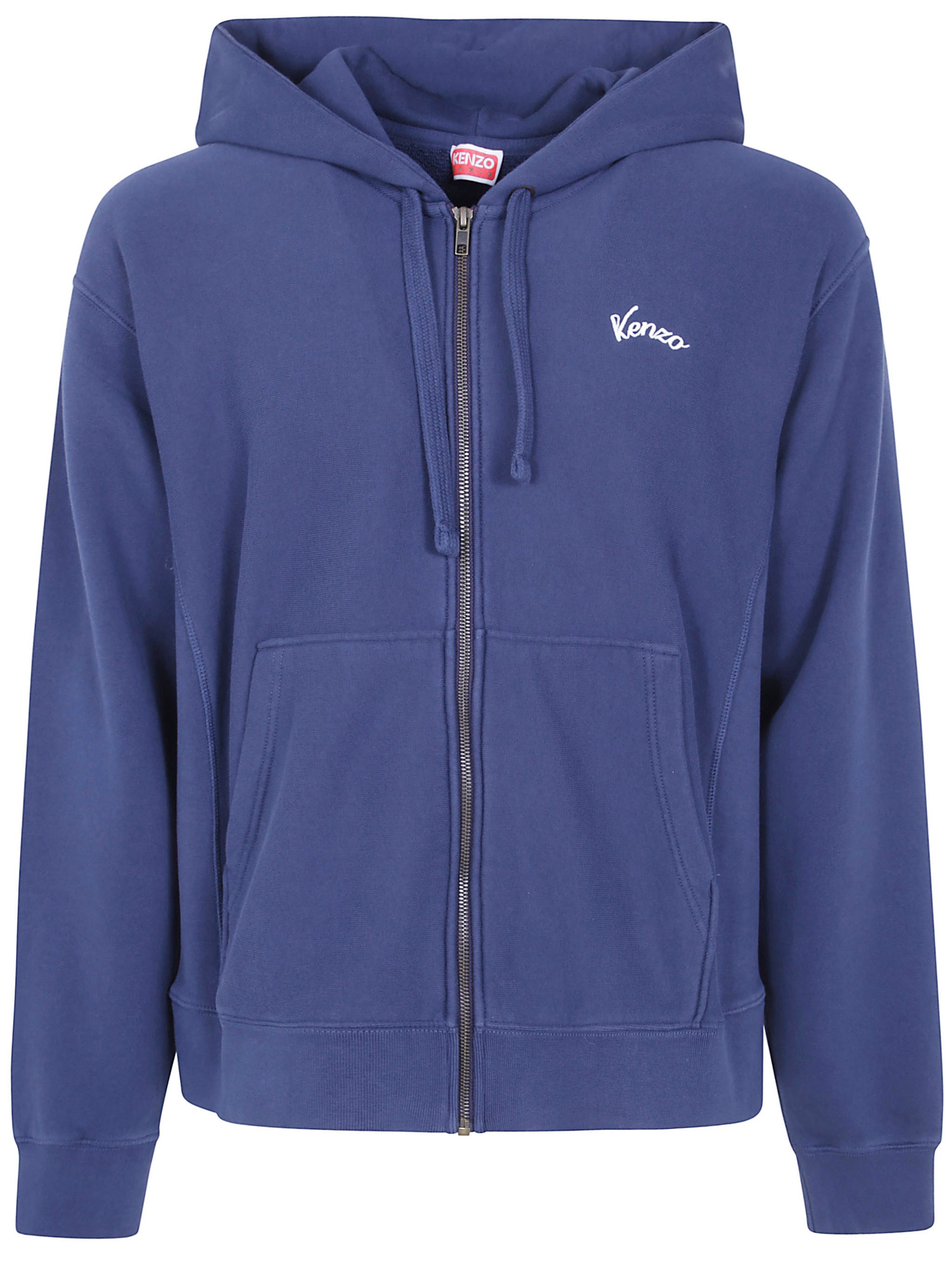 KENZO KENZO Zip-Up Hoodie "Kenzo Eiffel Tower Design"