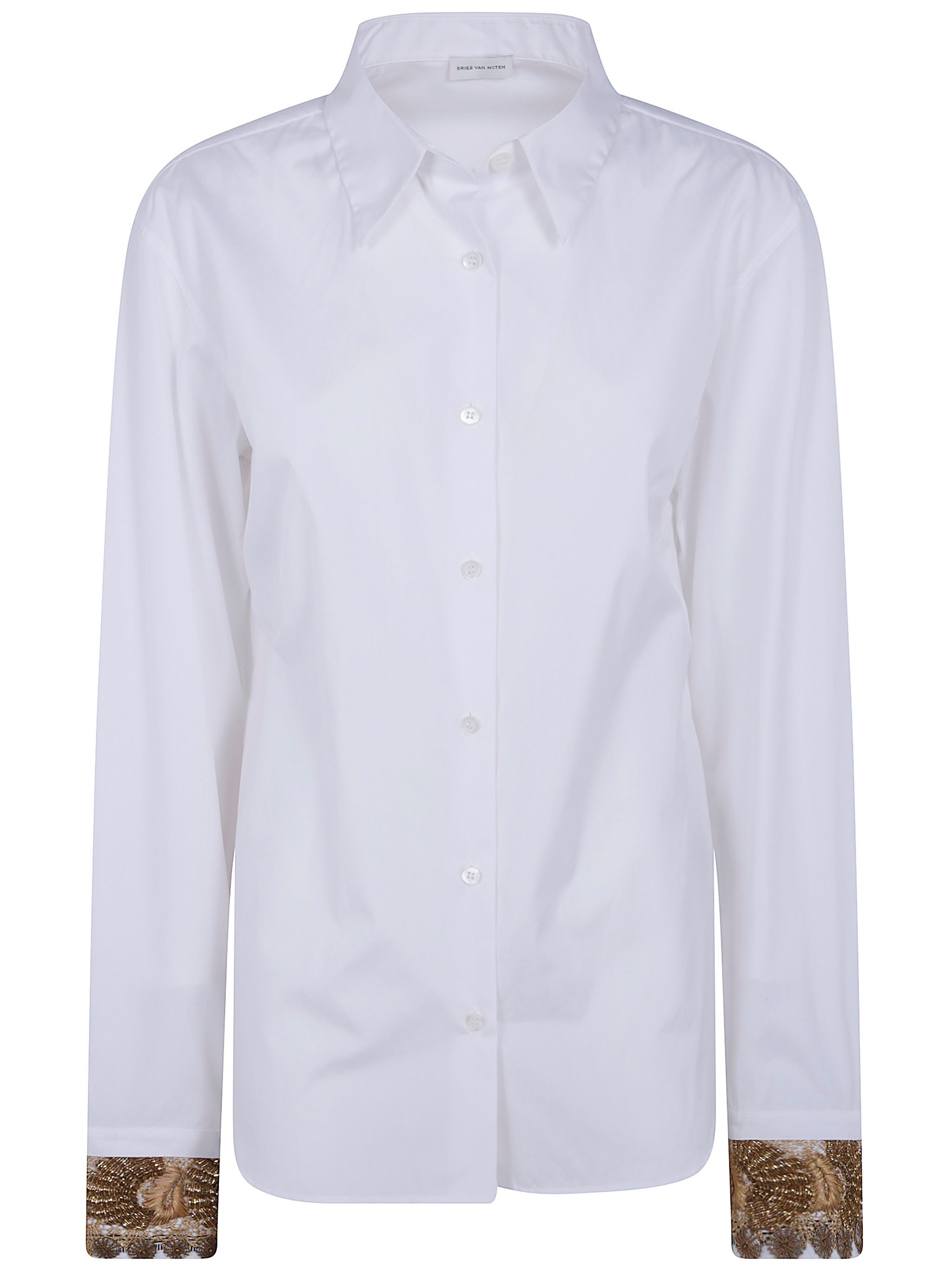 Dries Van Noten Embroidered Shirt "Chloris"