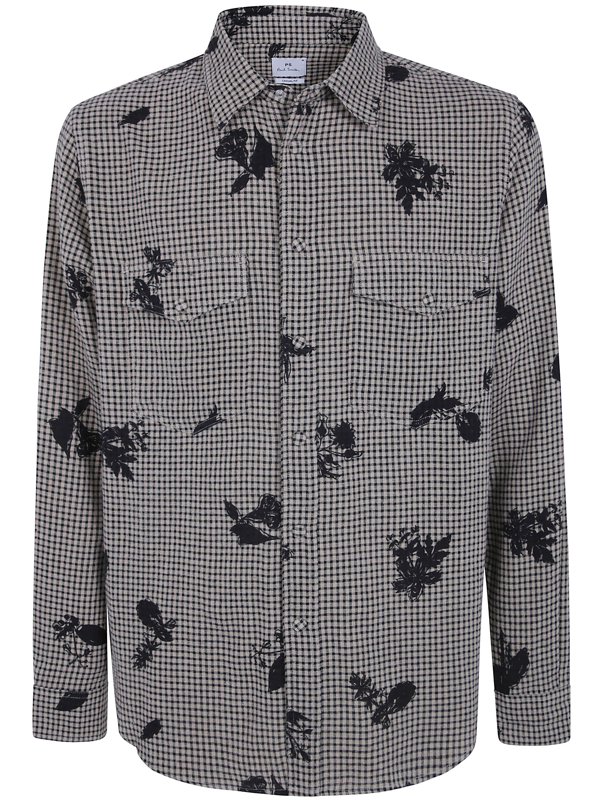 PS PAUL SMITH Long-Sleeve Casual-Fit Shirt Mens Ls Casual Fit Shirt