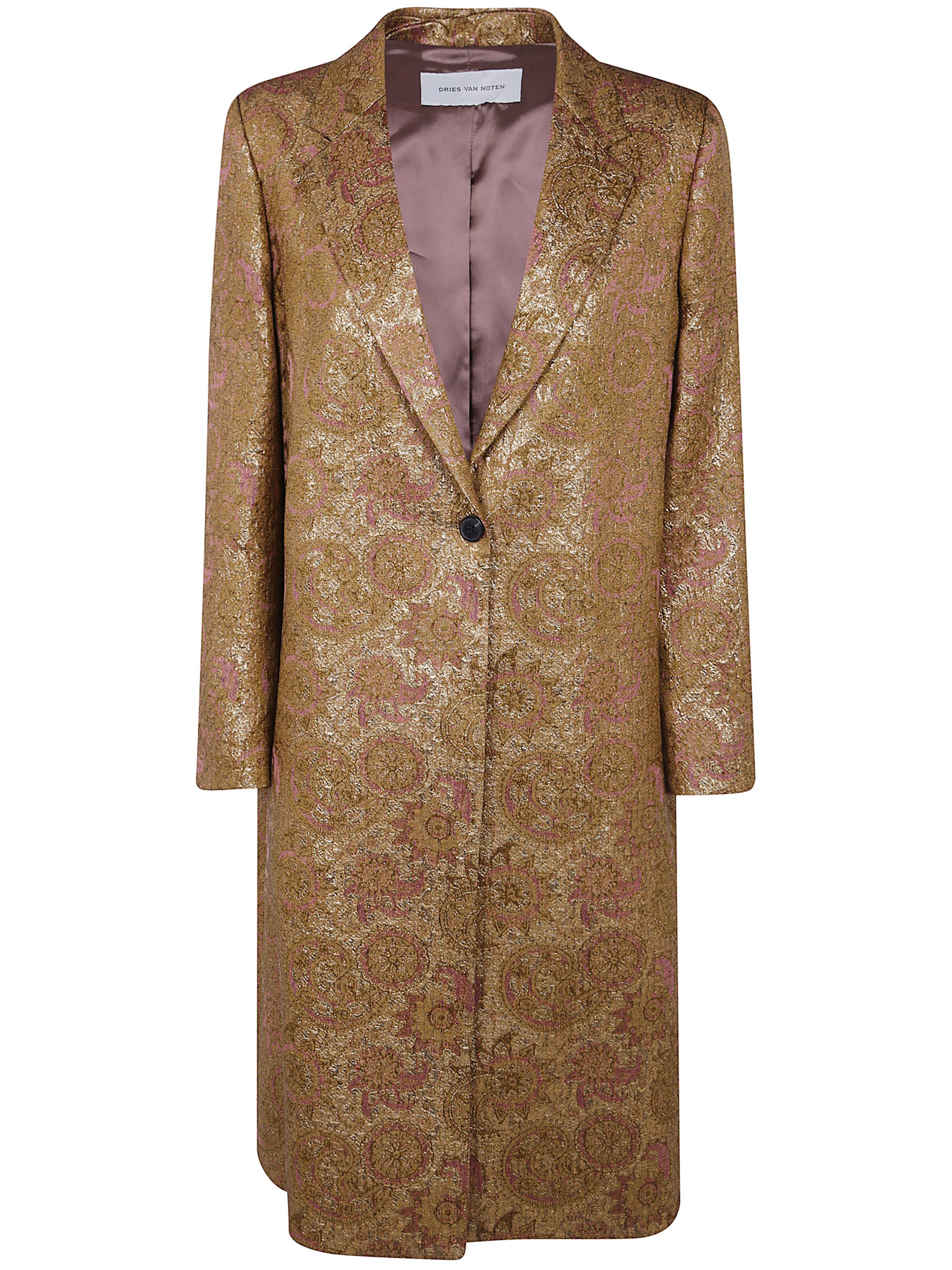 Dries Van Noten Coat Single-Breasted "Richy"
