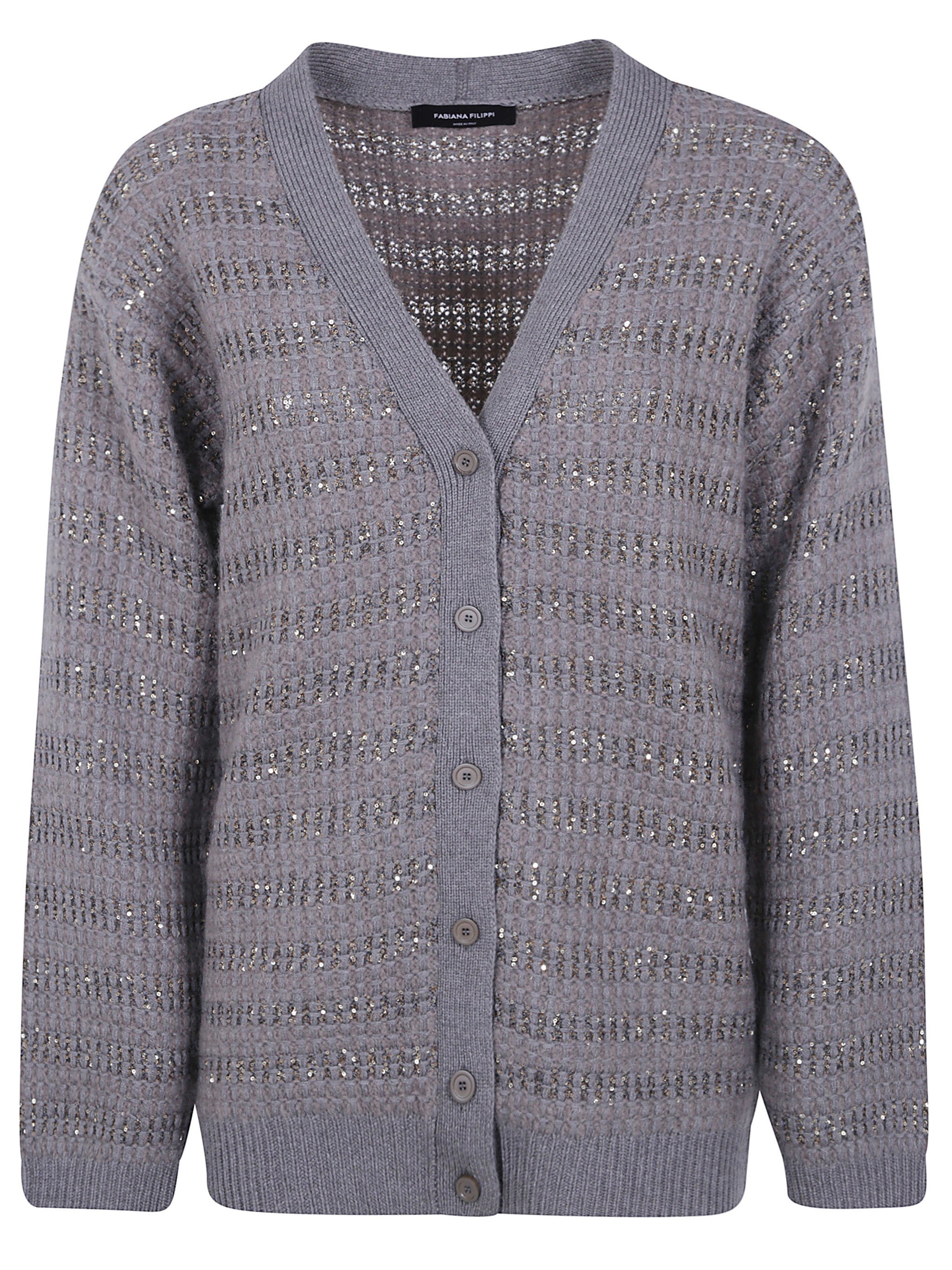 FABIANA FILIPPI Cardigan Brown “Cardigan”