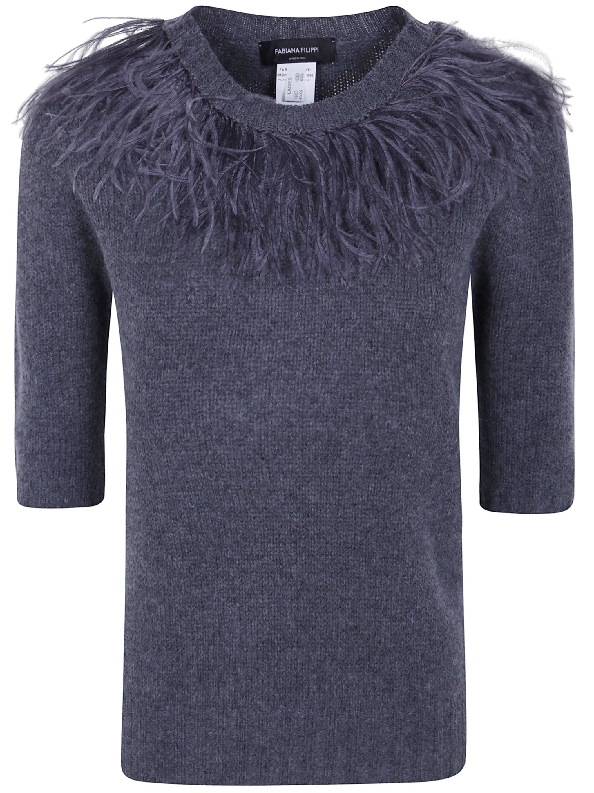 FABIANA FILIPPI Short Sleeve Sweater