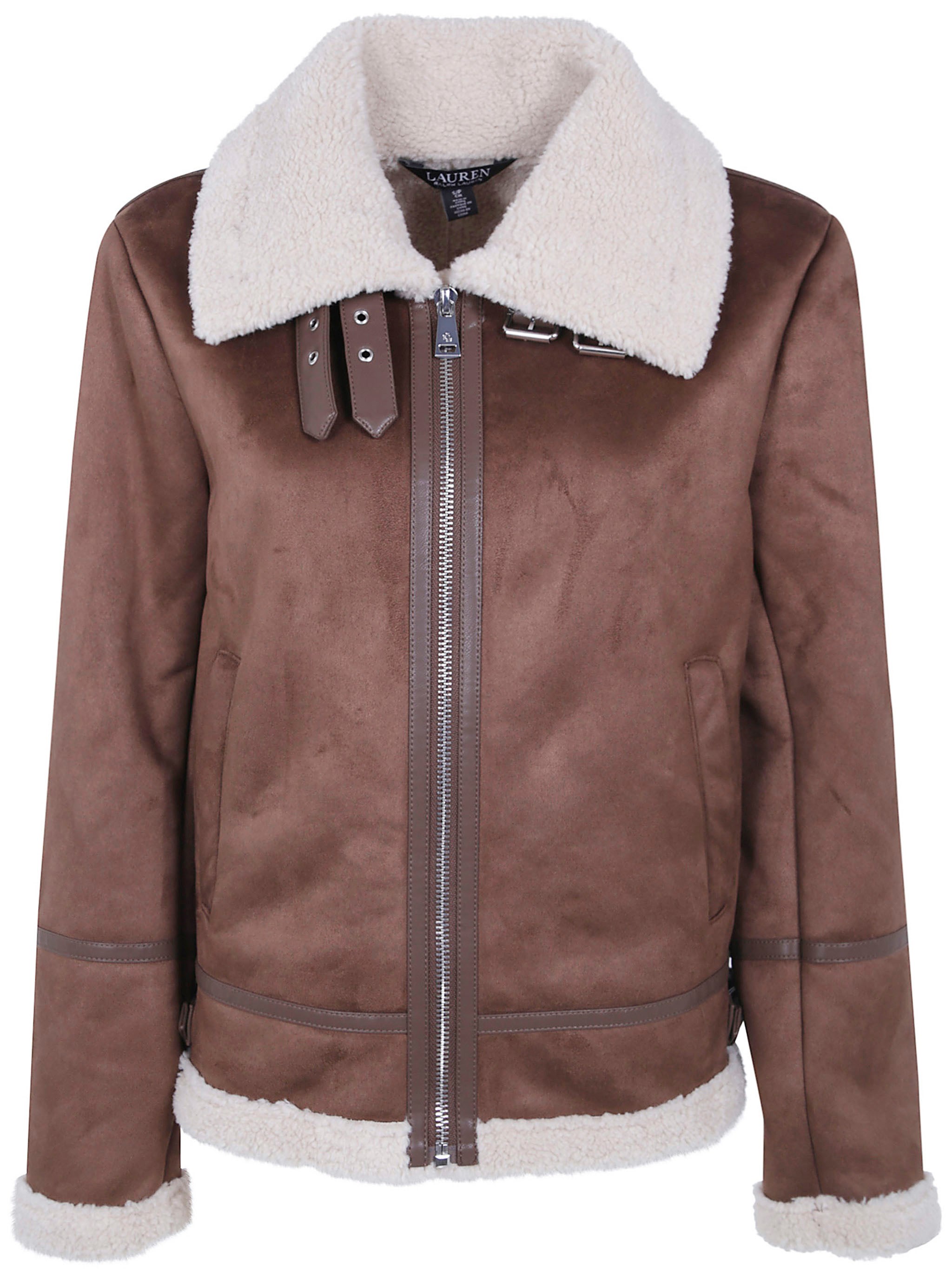 LAUREN RALPH LAUREN Unlined Coat Tobacco