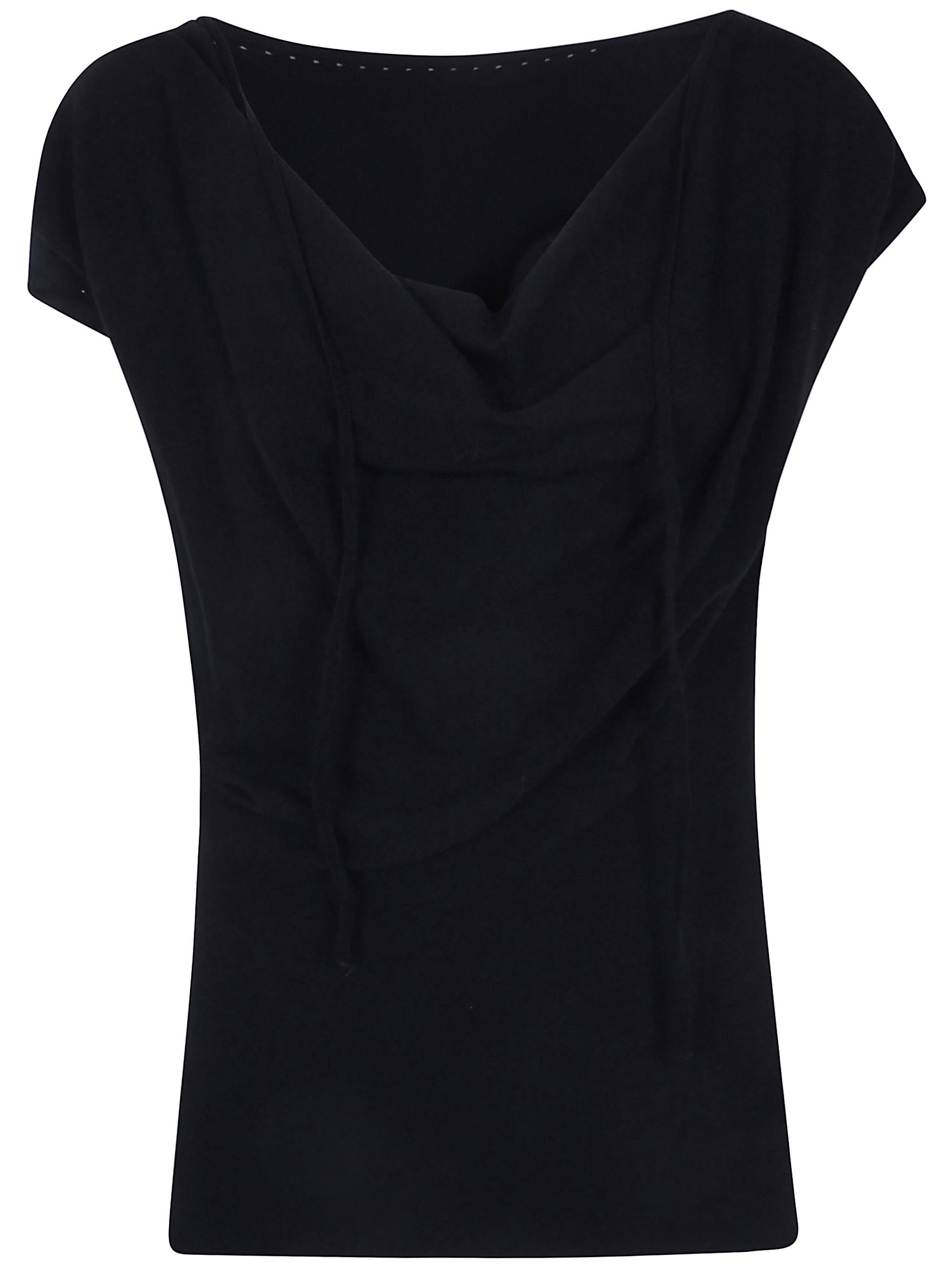 Twinset Maxi Sweater In Black