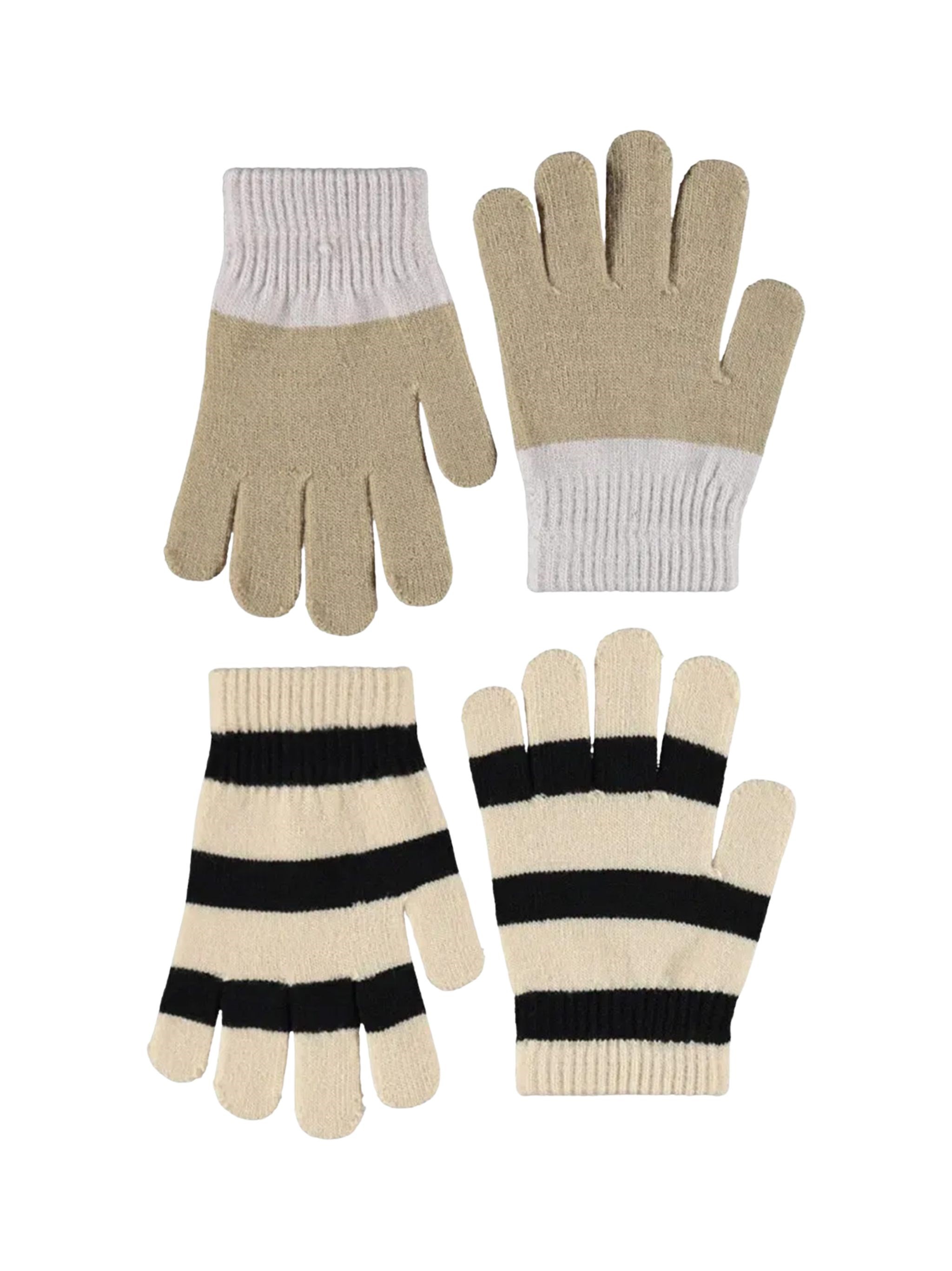Molo Kids' Gloves "kei" In Brown