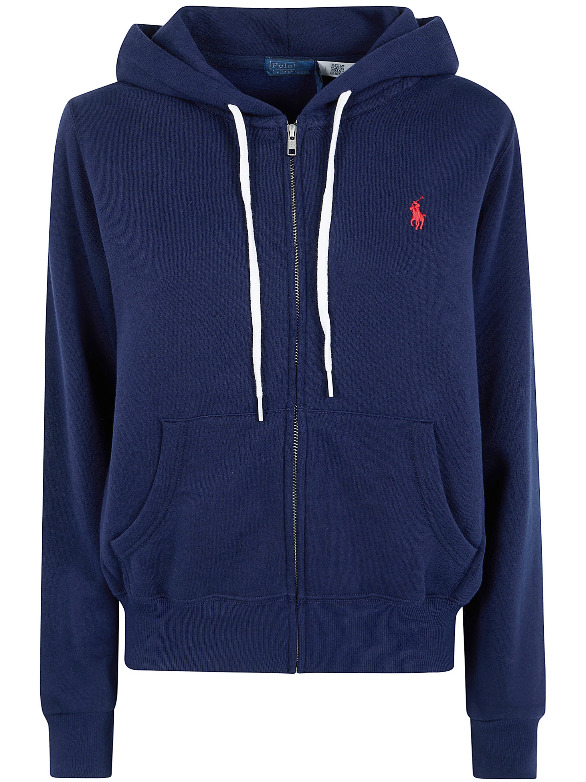 Polo Ralph Lauren Sweatshirt Full-zip Knit Full Zip Sweatshirt In Blue