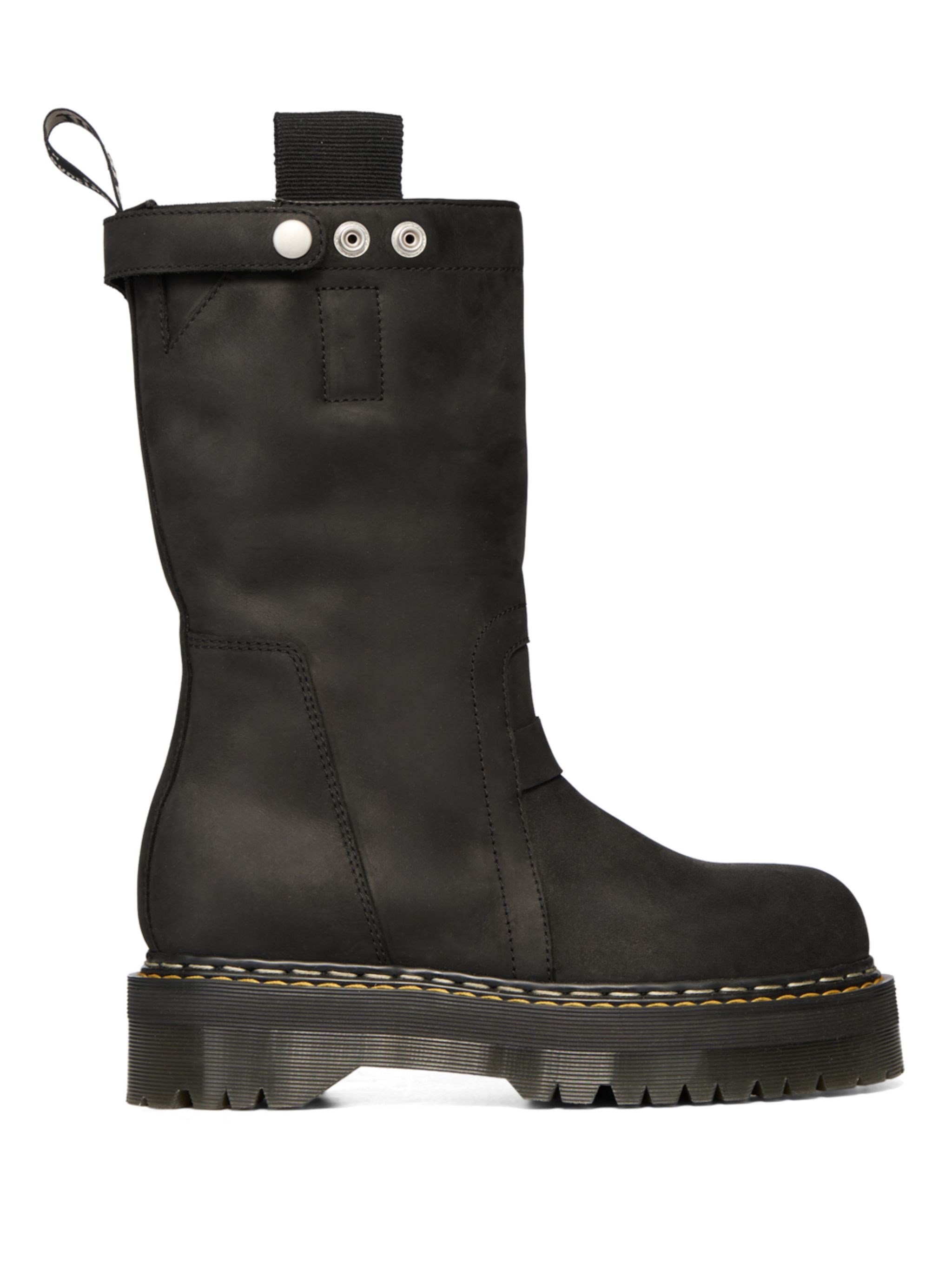 RICK OWENS DR. MARTENS Boots Quad Sole "Quad Sole Pull On Boot"