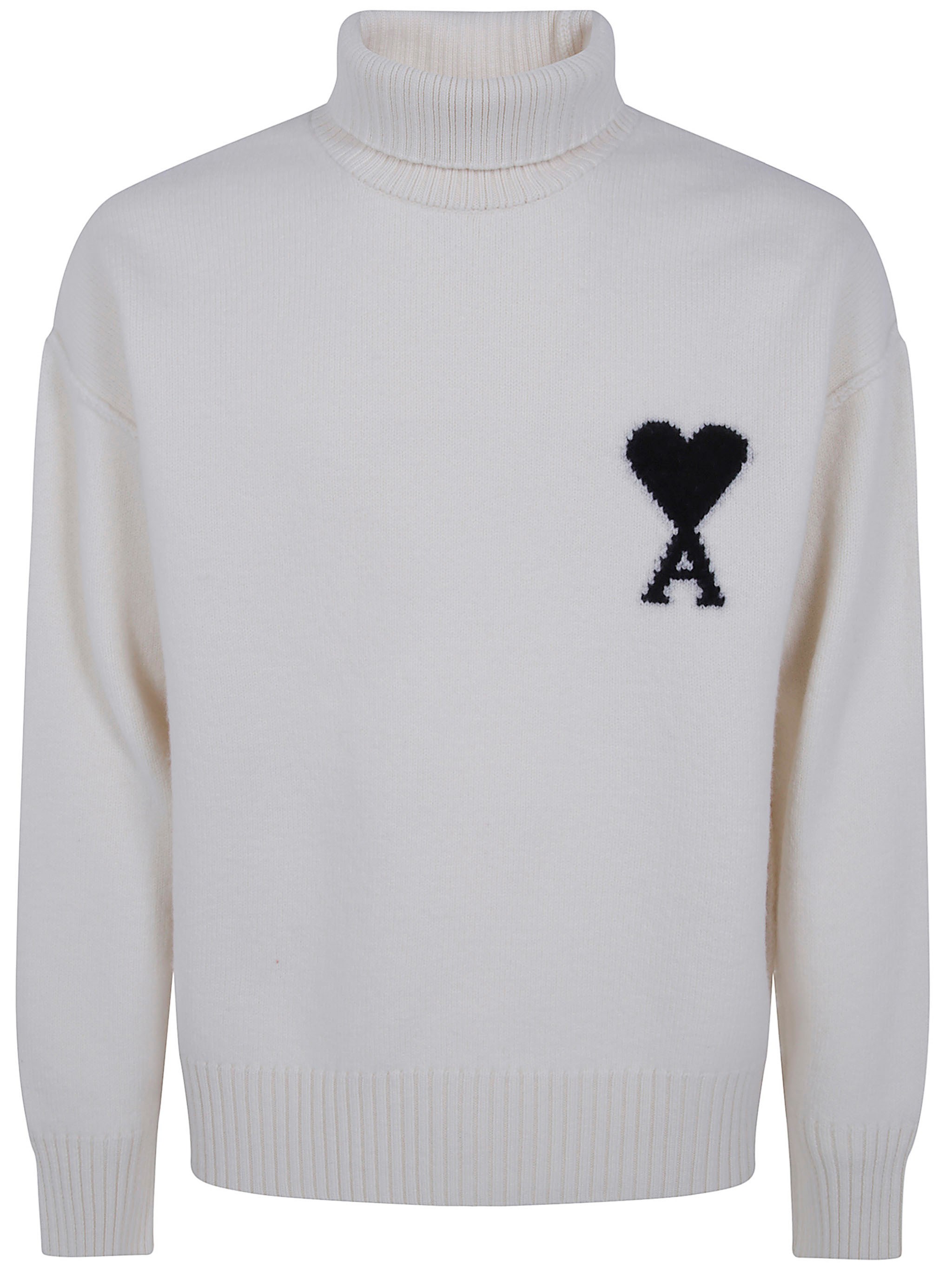 Funnel Neck "Quota Ami De Coeur" Sweater