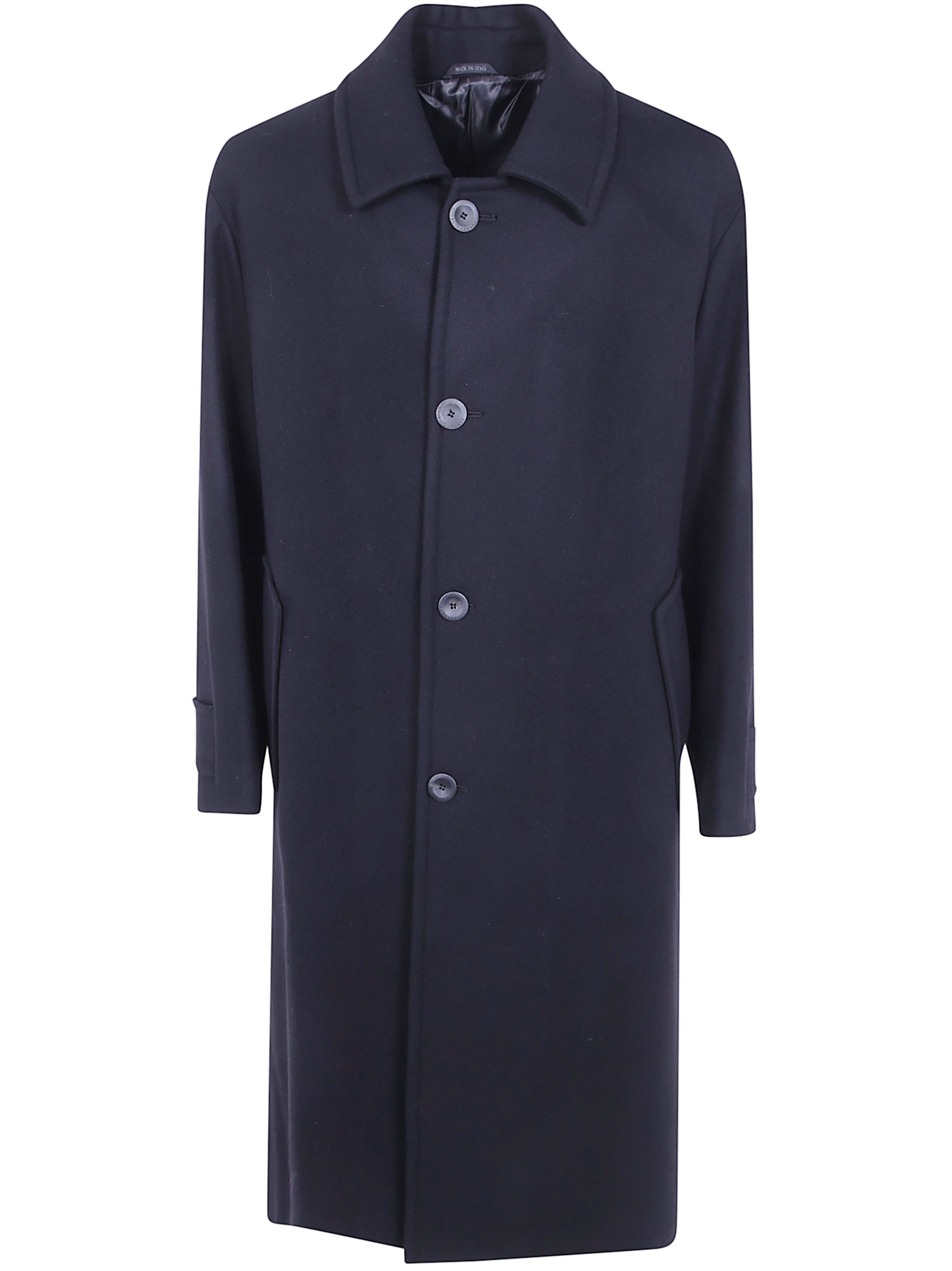 Giorgio Armani GIORGIO ARMANI Peacoat Virgin Wool-Cashmere Peacoat