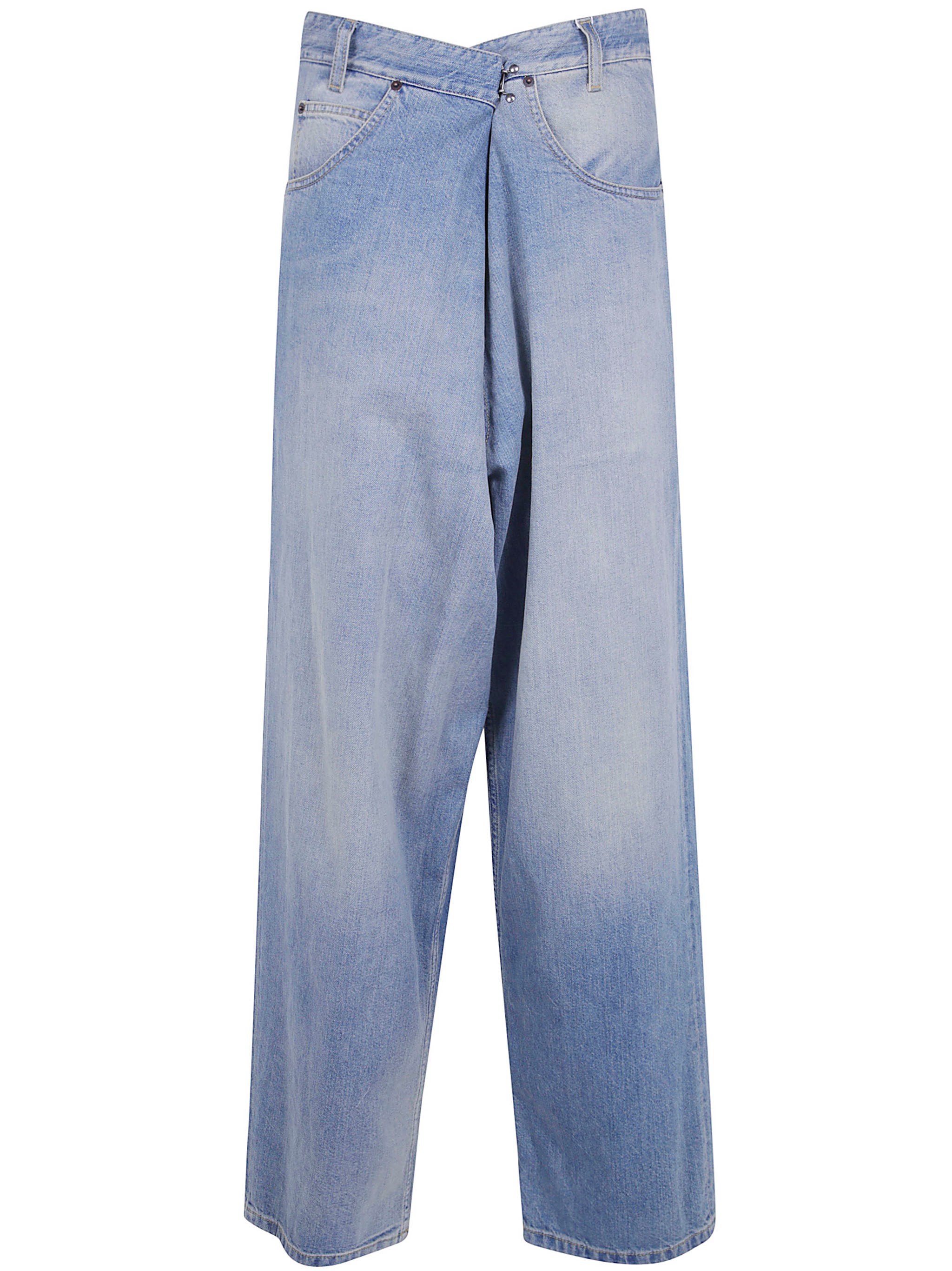 Maison Margiela Jeans Wrap Denim Trousers