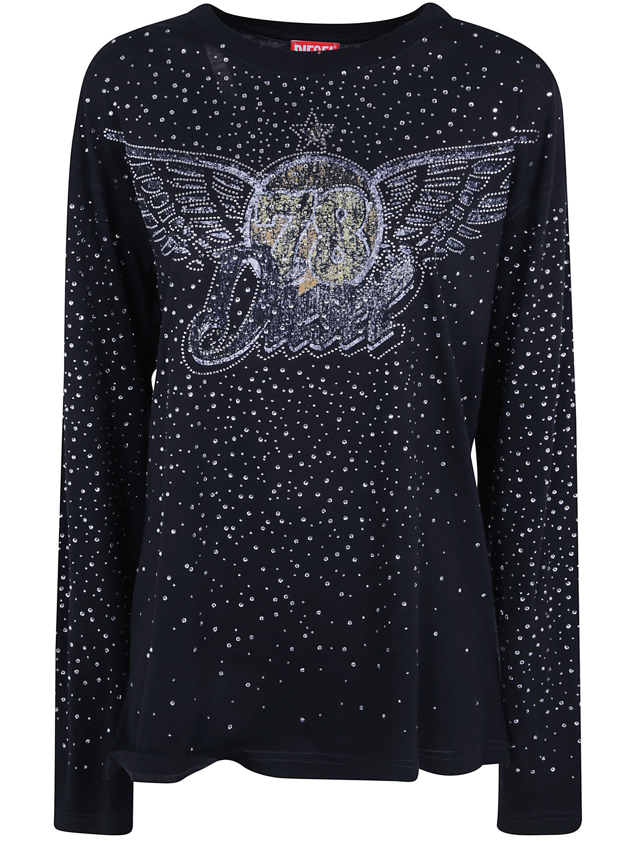 DIESEL Long-Sleeve T-Shirt “Edro”