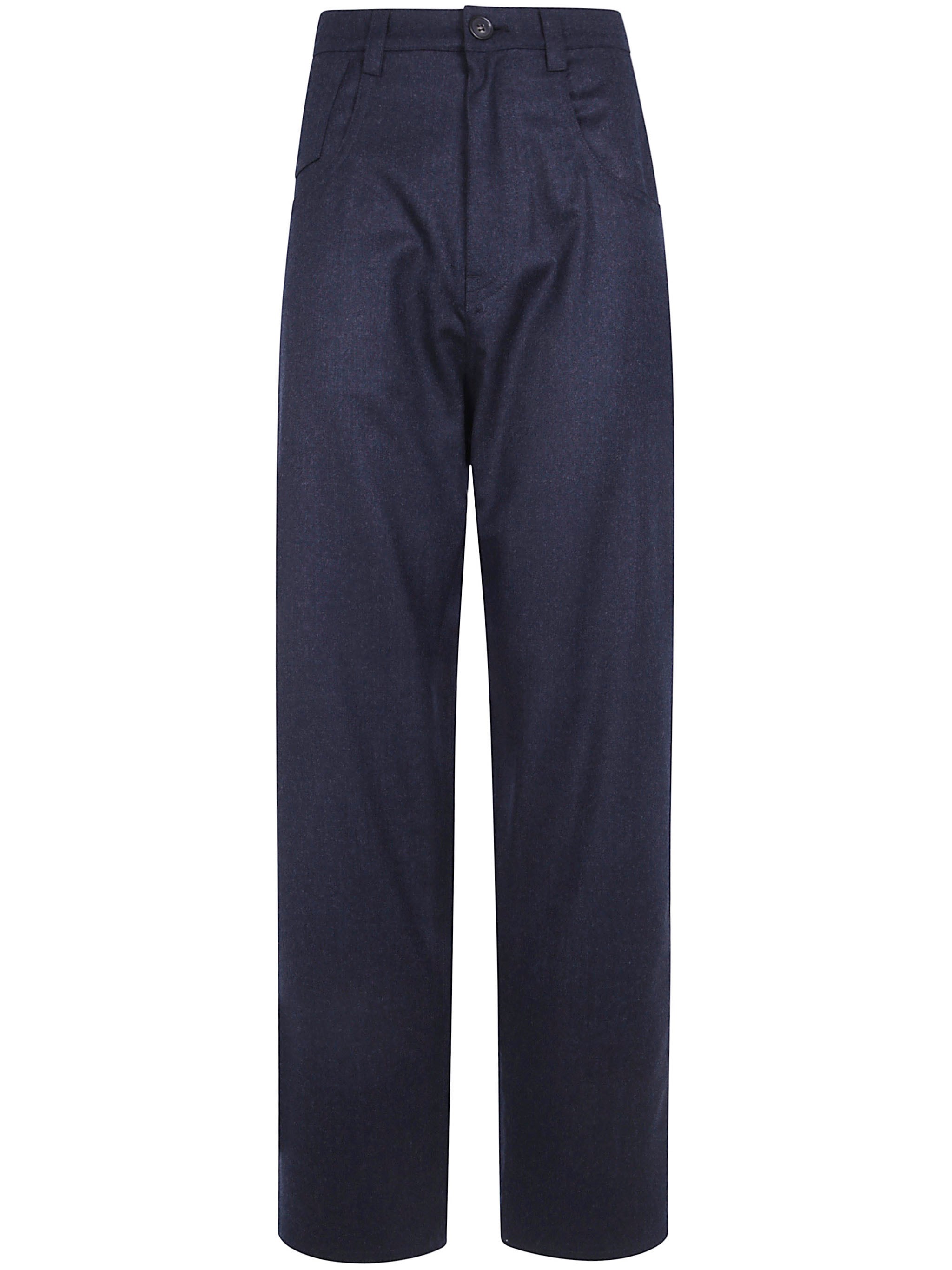 Sofie D Hoore Trousers Low Crotch "phill" In Blue