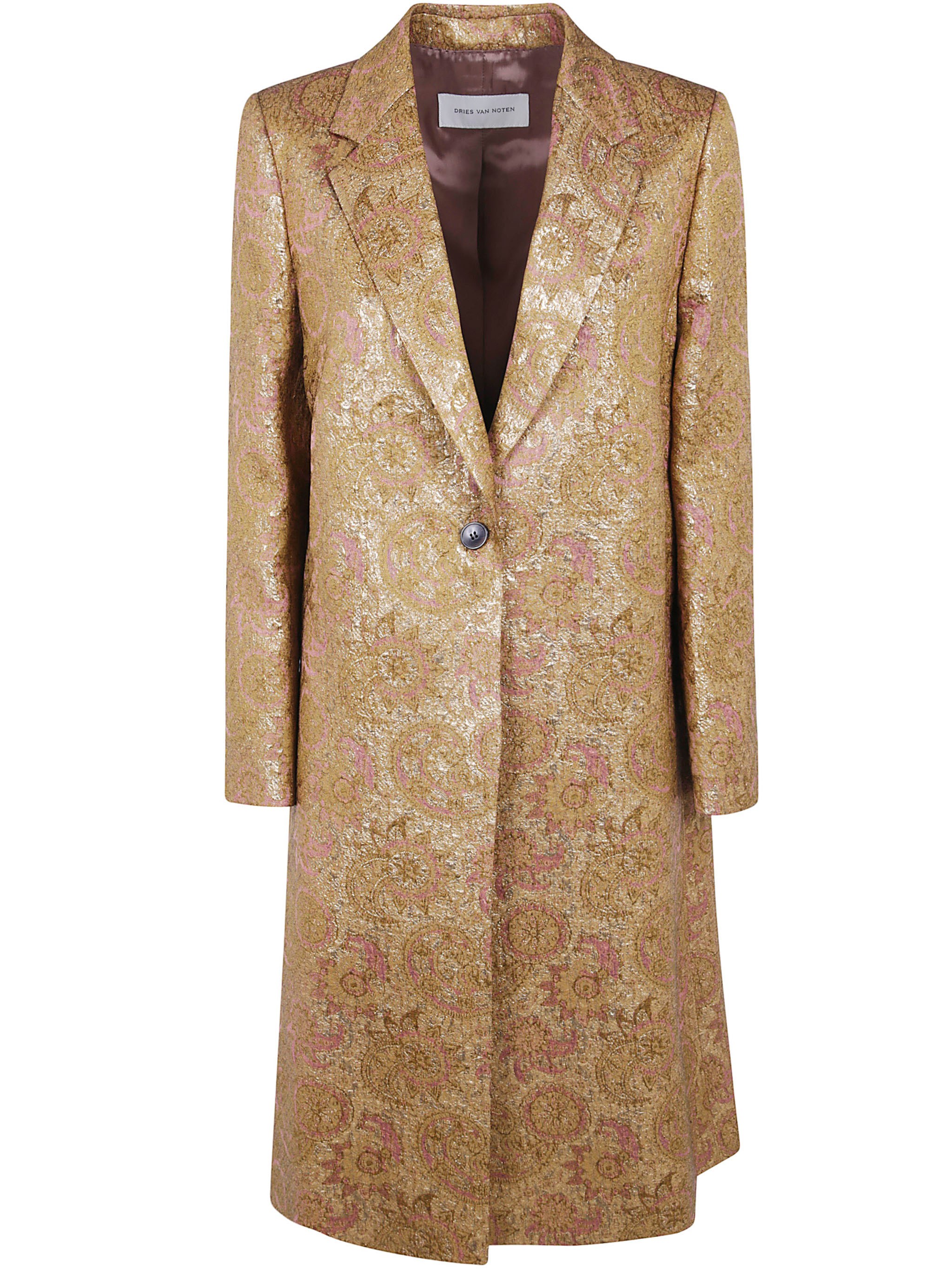 Dries Van Noten Coat Single-Breasted "Richy"
