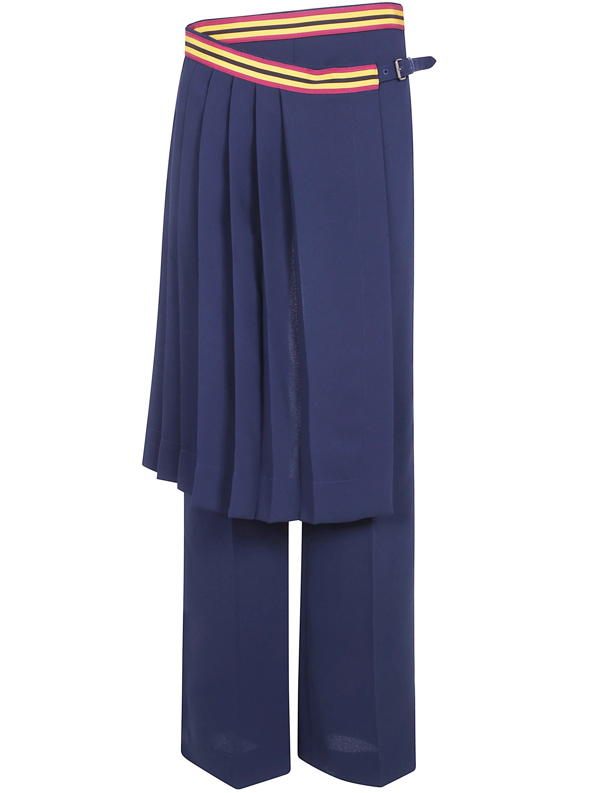 Dries Van Noten Pants Navy "Prestona"
