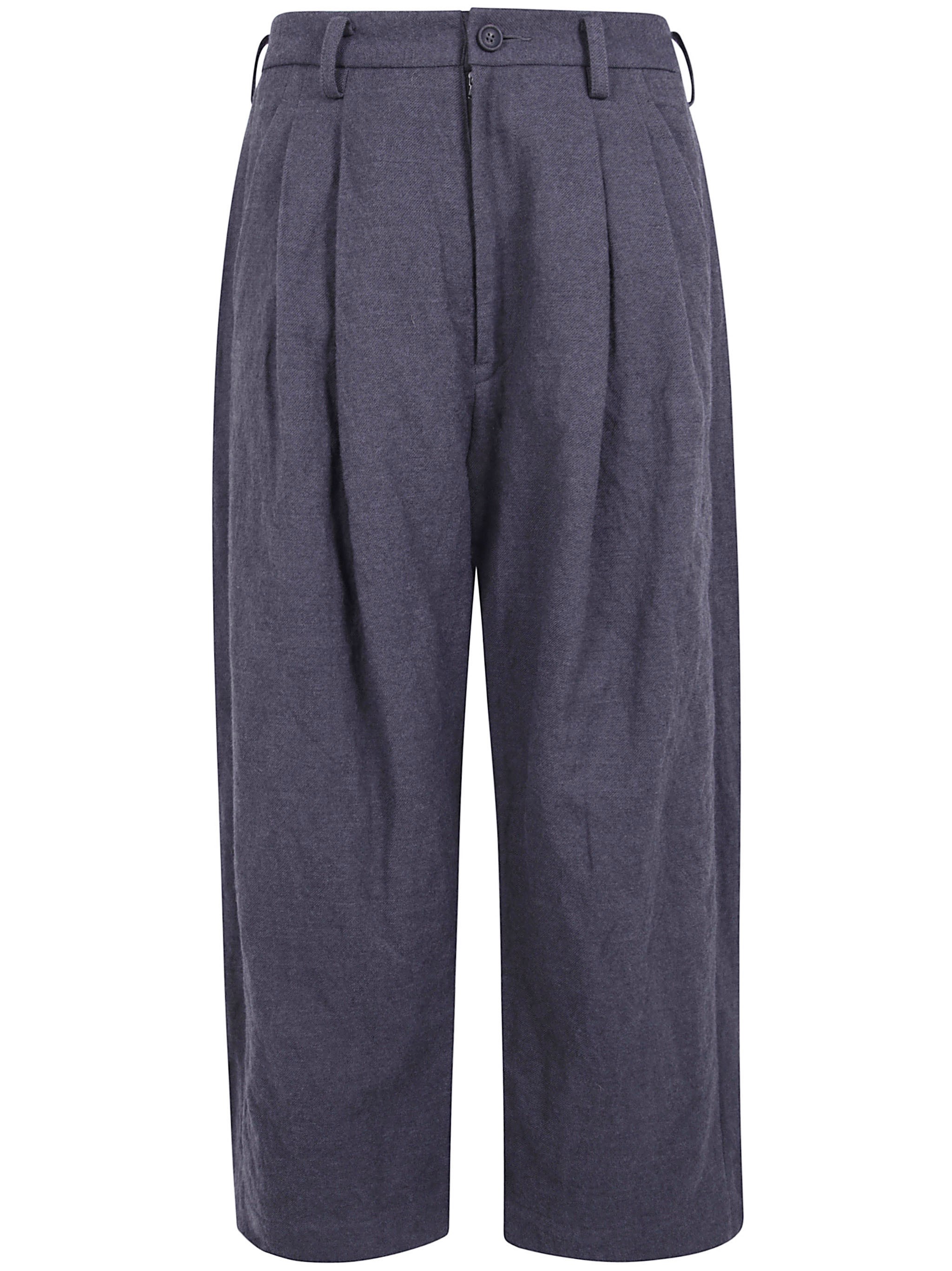 Ziggy Chen Wide-leg Trousers Independence Gray